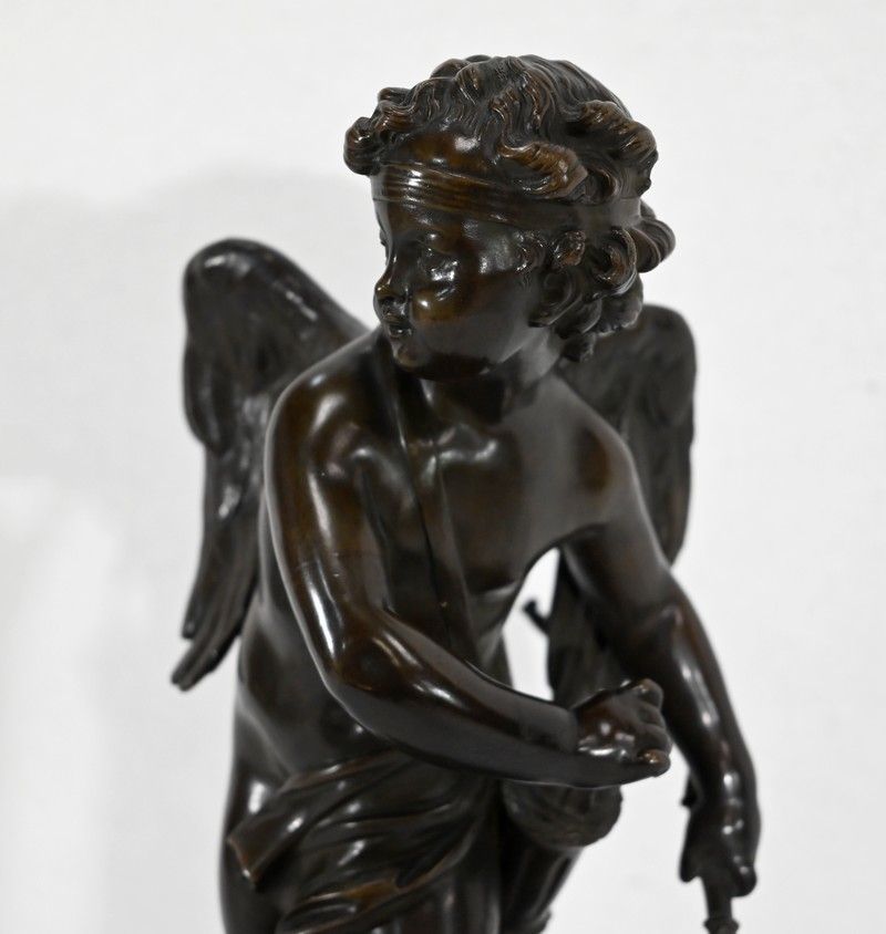 Bronze “Cupid”, After L S. Boizot – Late 19th Century photo 2661.52
