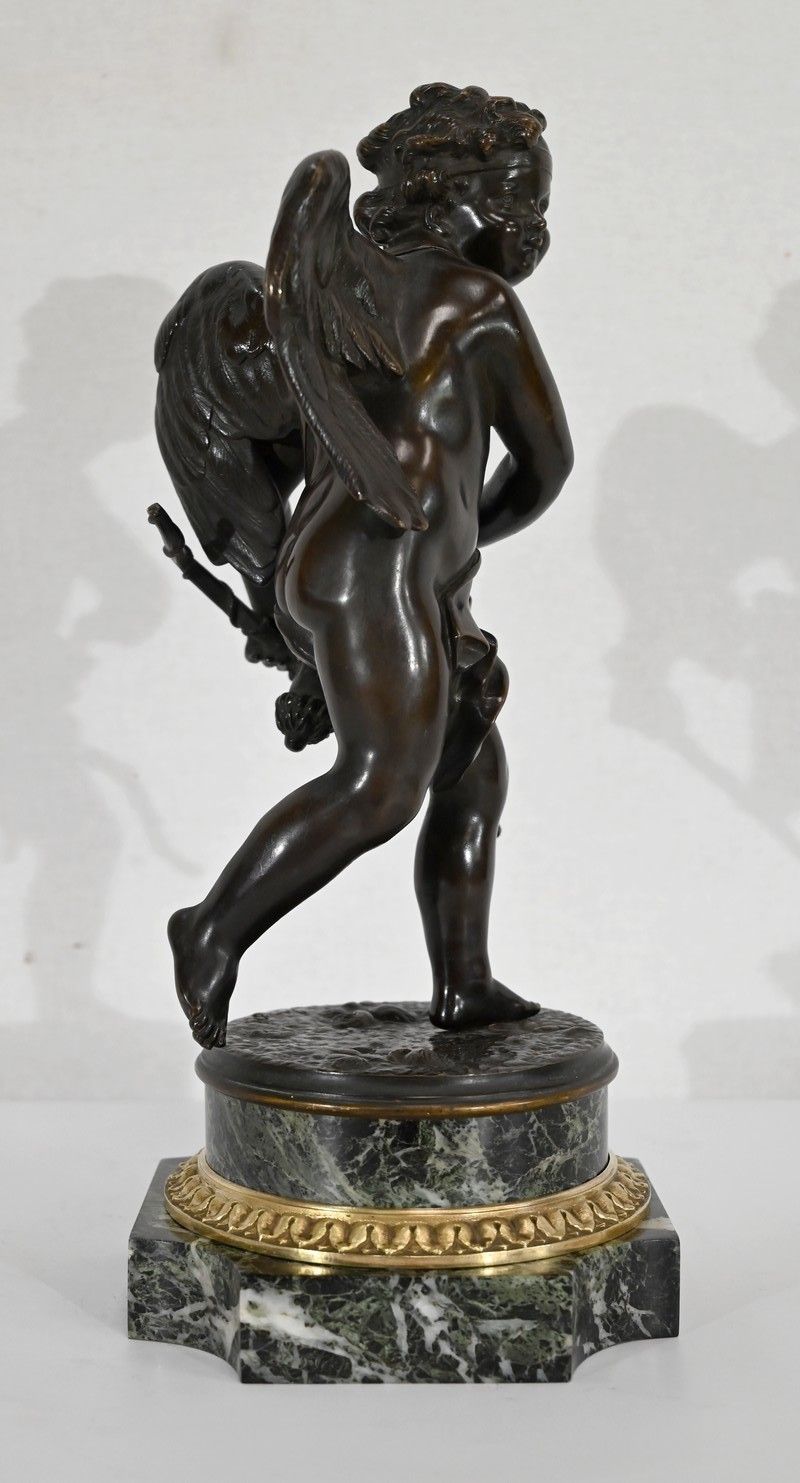 photo vintage Bronze “Cupid”, After L S. Boizot – Late 19th Century