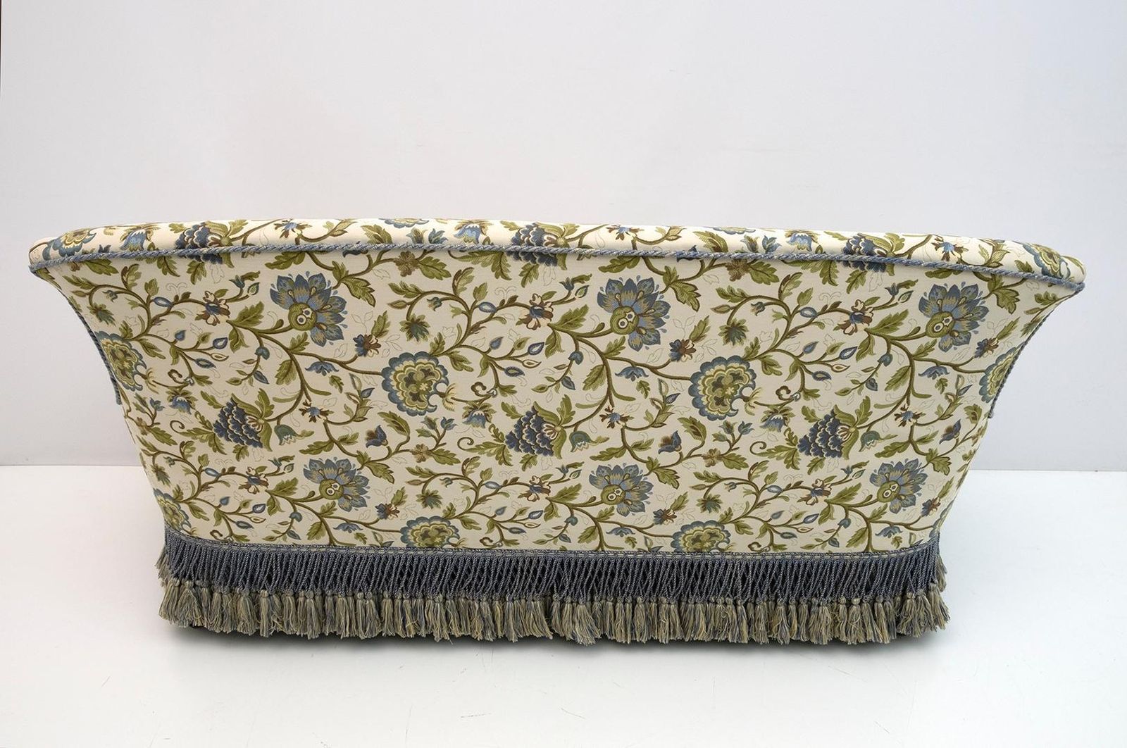 7908.0 Rare 19th Century Napoleon III Brocade Sofa And Two Armchairs photo