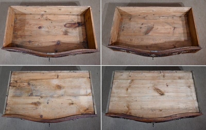 photo vintage Nîmes Walnut Chest Of Drawers, Louis XV Period, 18th Century