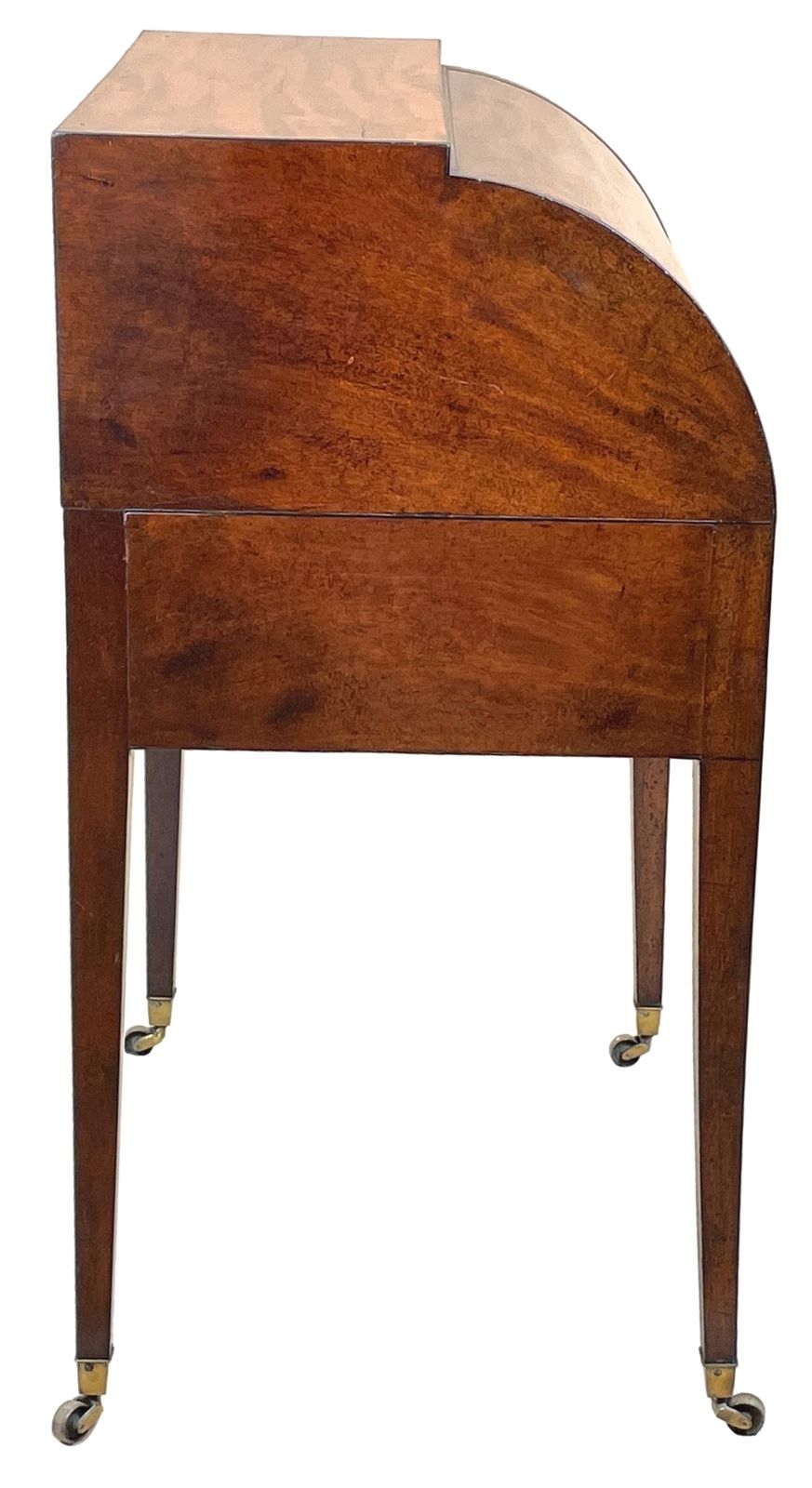 18th Century Georgian Mahogany Cylinder Desk (England, Circa 1780) photo vinterior
