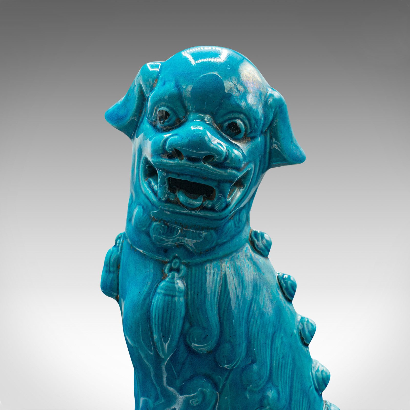 photo furniture Pair Of Vintage Dog Statues, Dog Of Fo, Bookends, Circa 1940