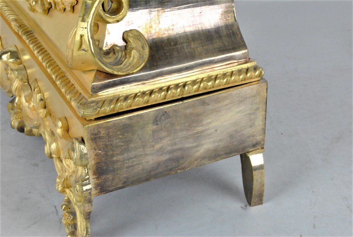 photo furniture Napoleon Crossing The Alps, Gilt Bronze Pendulum, 19th Century