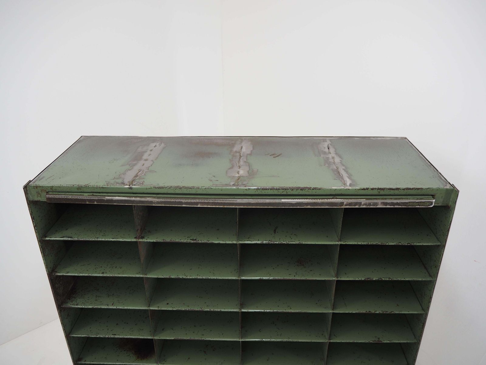 Vintage Industrial Storage Cabinet, 1950s photo Furniture