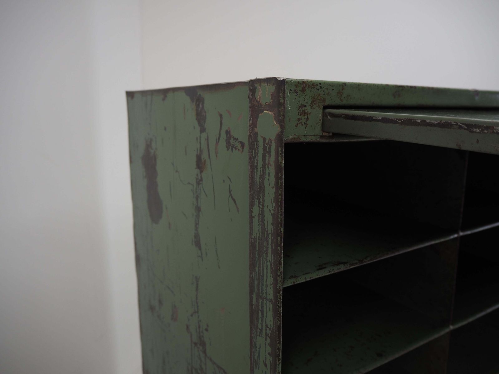 Furniture Vintage Industrial Storage Cabinet, 1950s photo