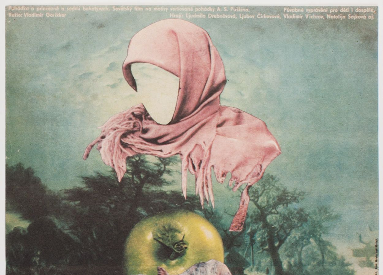 Original Film Poster, Autumn Bells, Miroslav Hlaváček, 1979, Genuine Czech Vintage Print photo furniture