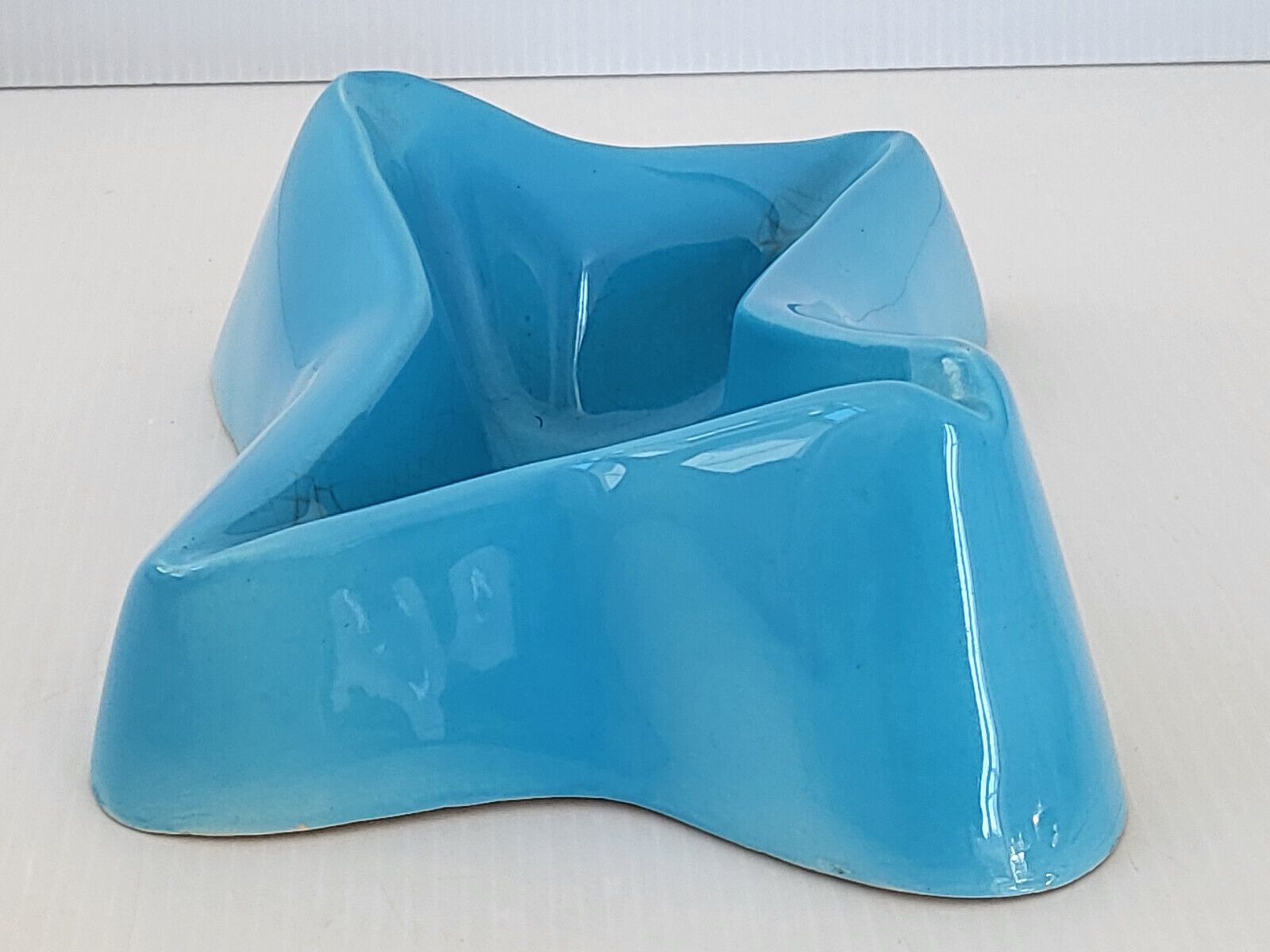 Vintage Ashtray Ceramic Ensci Limoges 1950s Rockabilly Expo 58 Zazou photo Home Decor