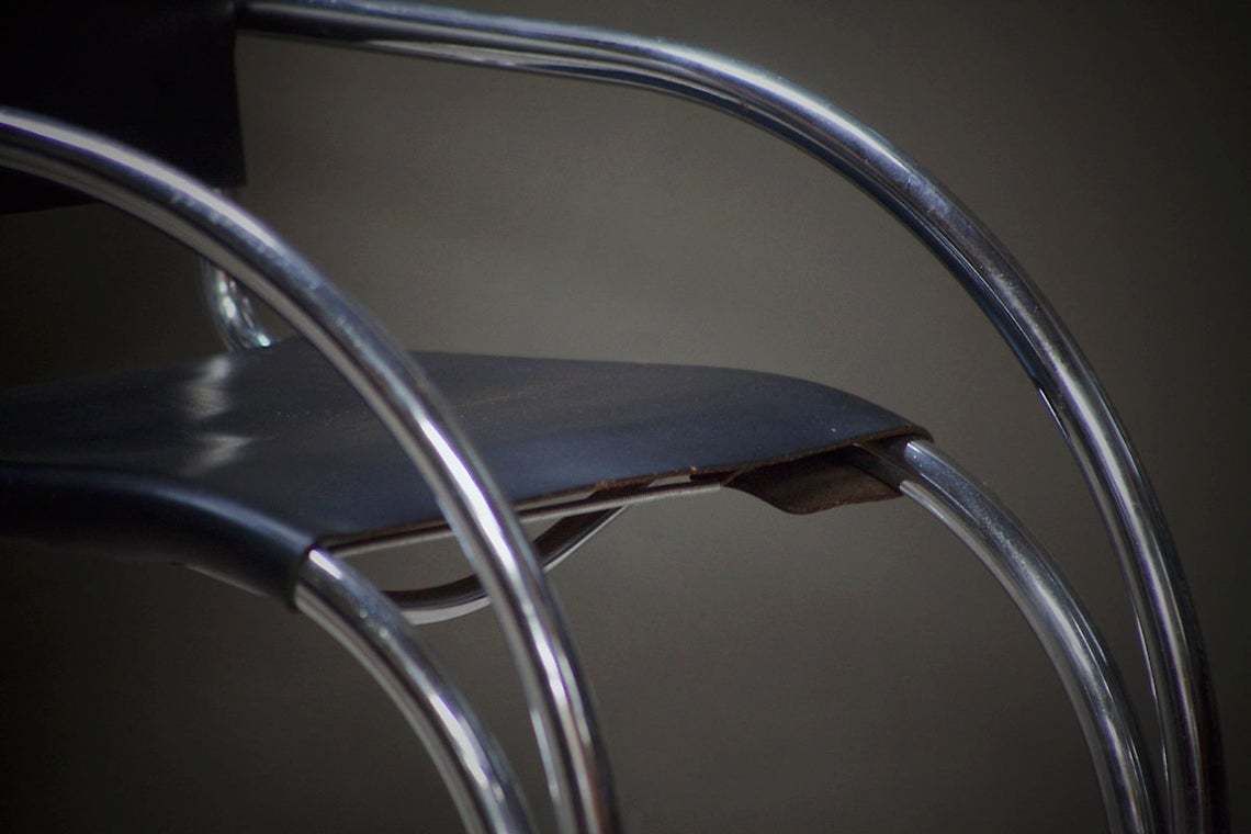 A Set Of Two Mr20 Cantilever Chairs By Mies Van De Rohe. photo Furniture