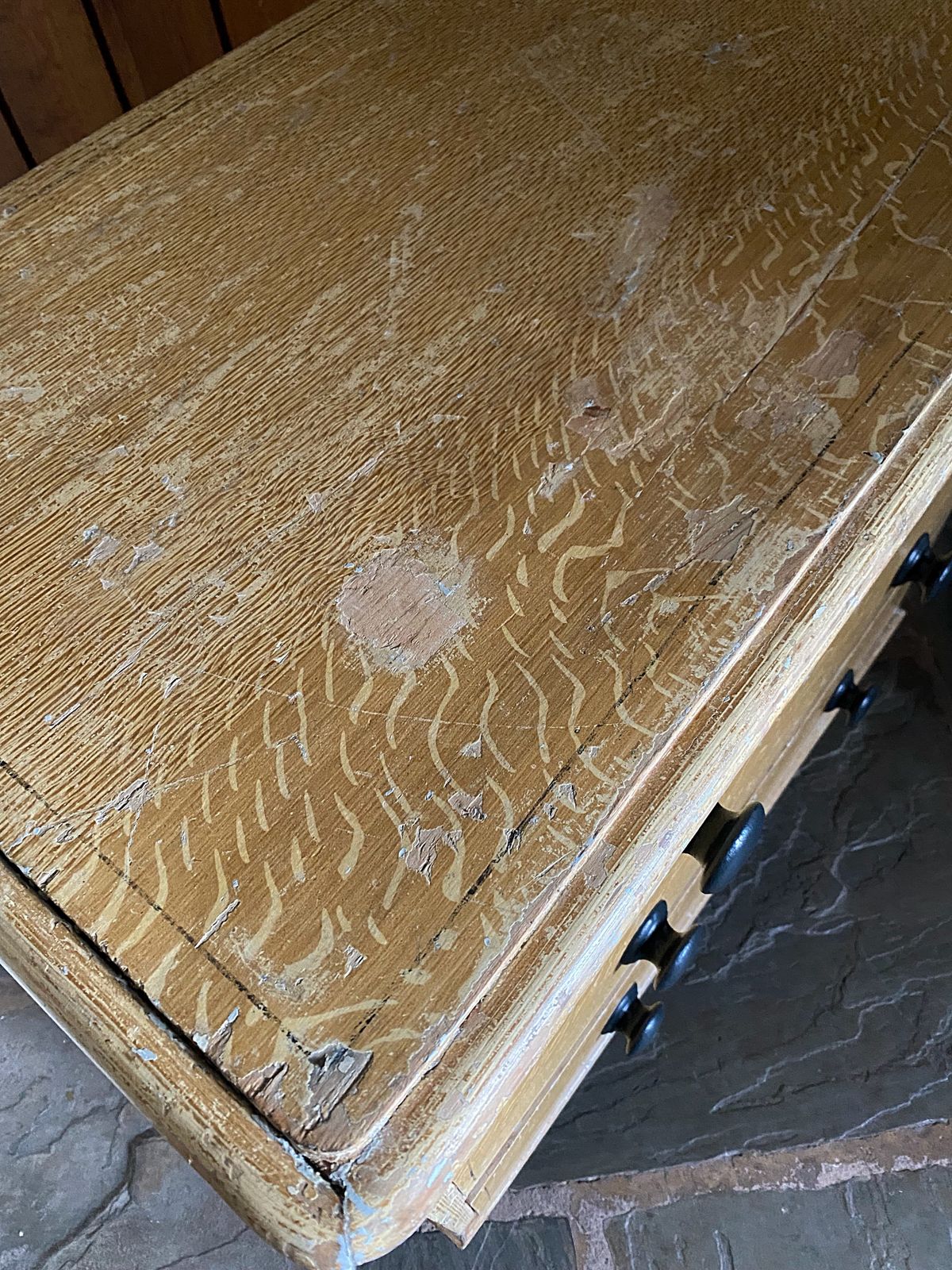 Victorian Dry Scraped Chest Of Drawers photo furniture