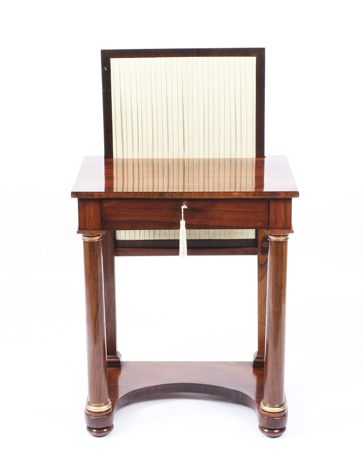 Antique English Empire Writing Side Table C.1820  19th Century photo Furniture