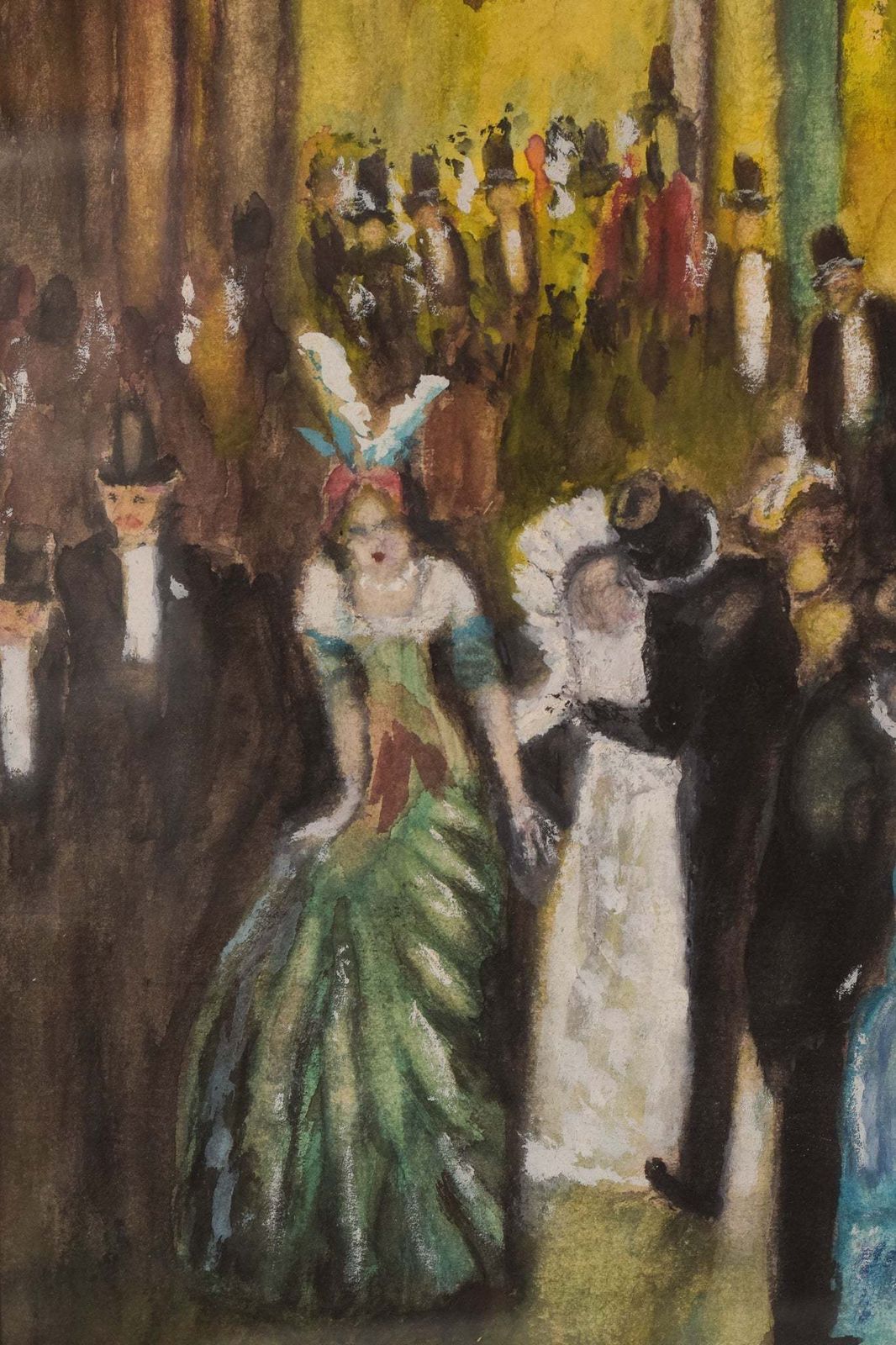 Impressionist Evening Scene In The Style Of Renoir photo buy