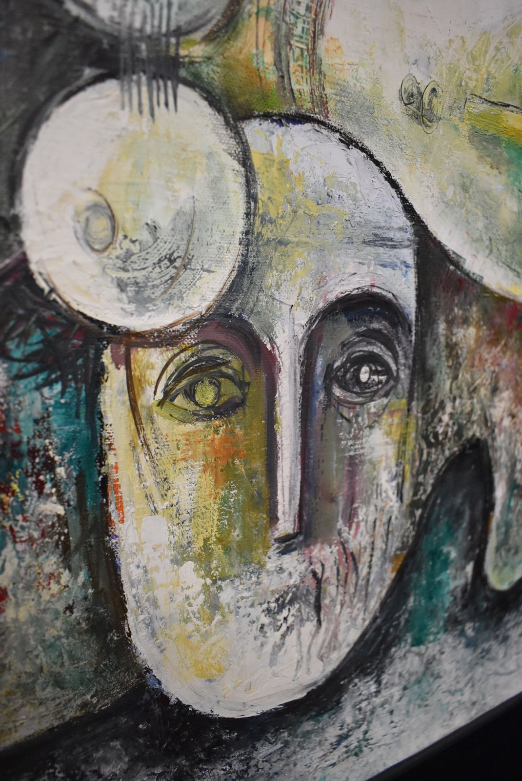 Large Abstract Surrealist Painting   Dream'   Oil On Canvas   Gor Avetisyan photo for sale