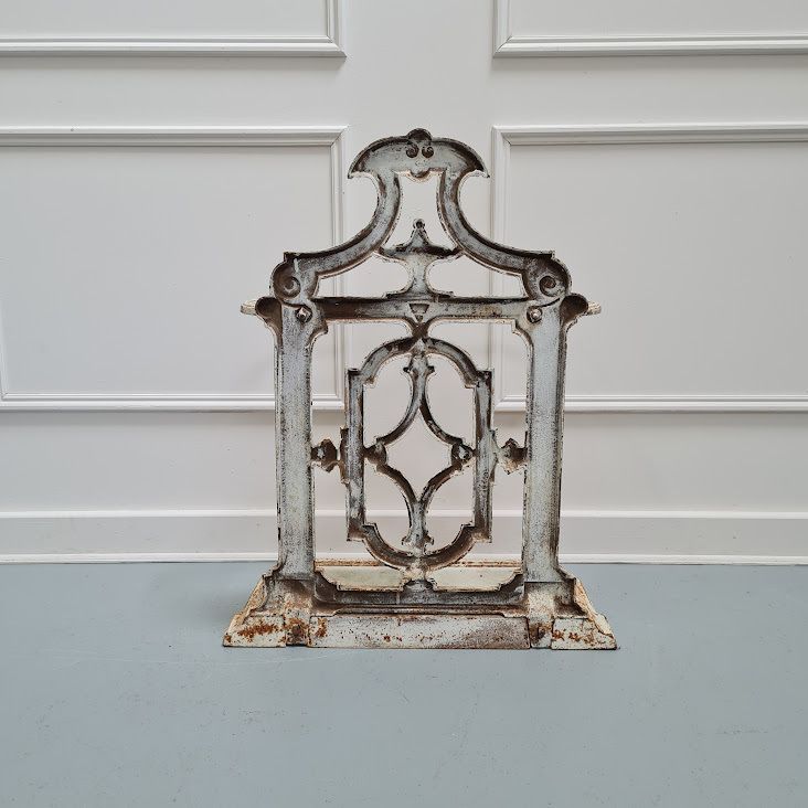 Antique Iron Stickstand C1900 Free Delivery photo Home Decor