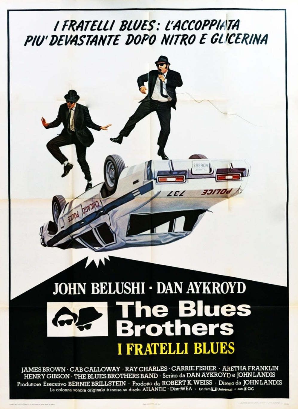The Blues Brothers (Italian)  Original Vintage Poster