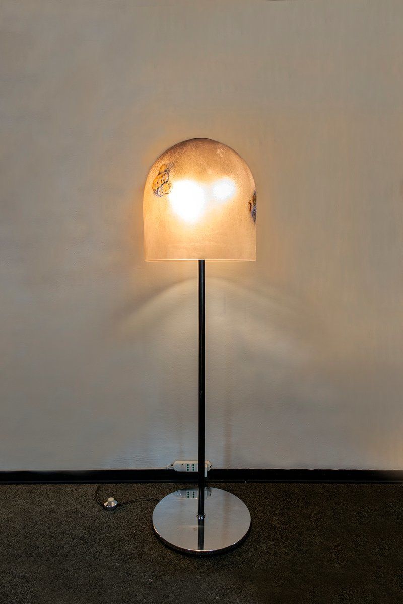 Italian Medusa Lamp In Murano Glass By Alfredo Barbini, 1964 photo furniture