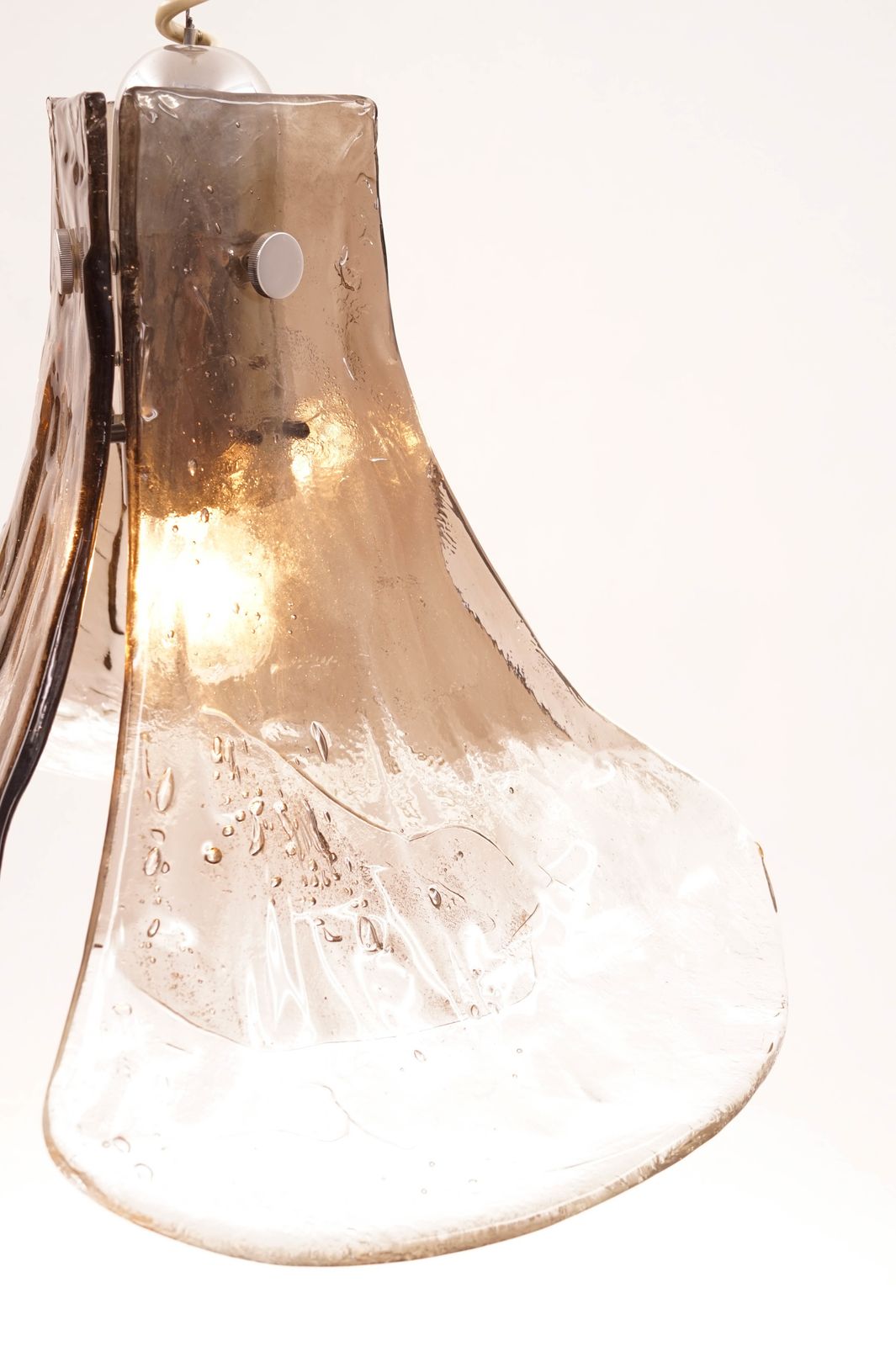 Murano Glass Flower Petal Chandelier From Kalmar photo Lighting