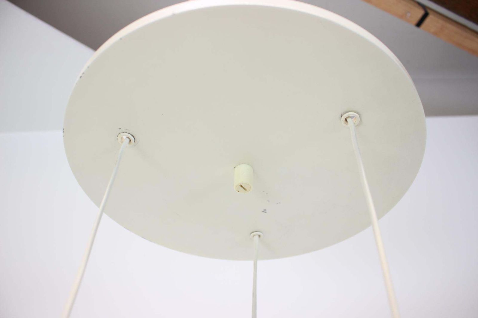 Mid Century Adjustable Glass Chandelier By Pokrok Zilina, 1970s photo Lighting