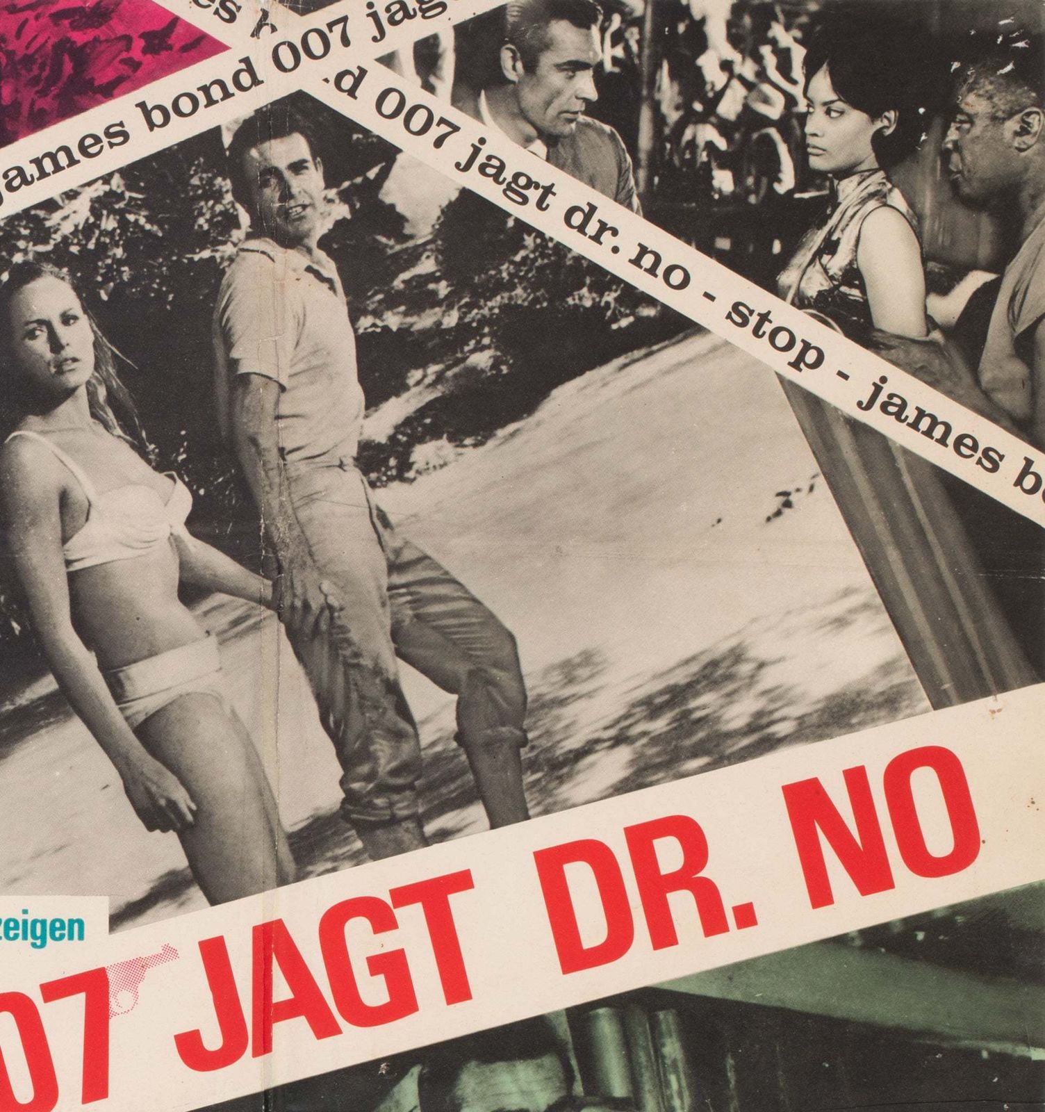 DR No 1963 German A0 Film Poster, Degen photo 4065.0