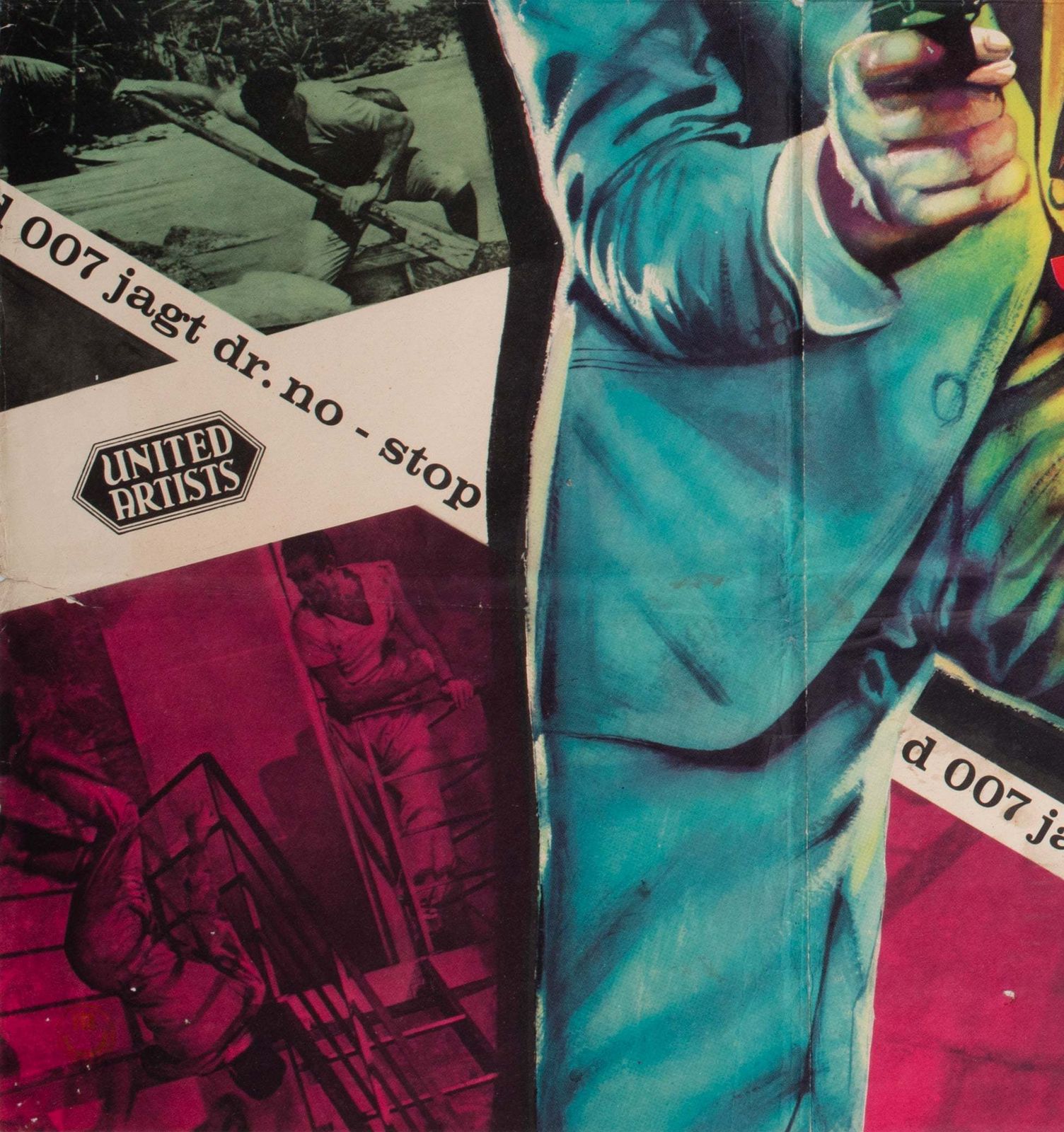 DR No 1963 German A0 Film Poster, Degen photo vinterior