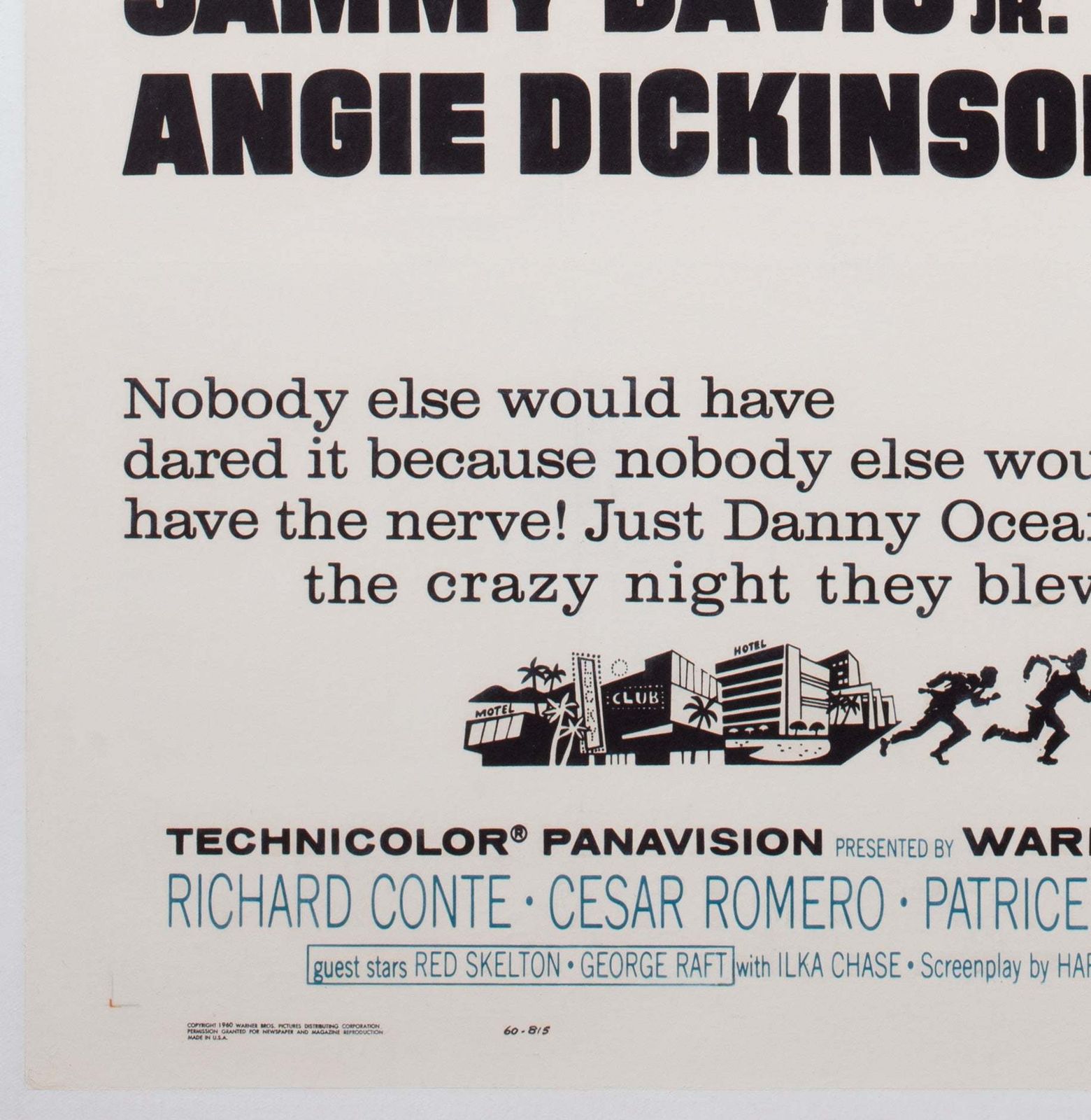 Ocean's 11 1960 Us 1 Sheet Film Movie Poster photo buy