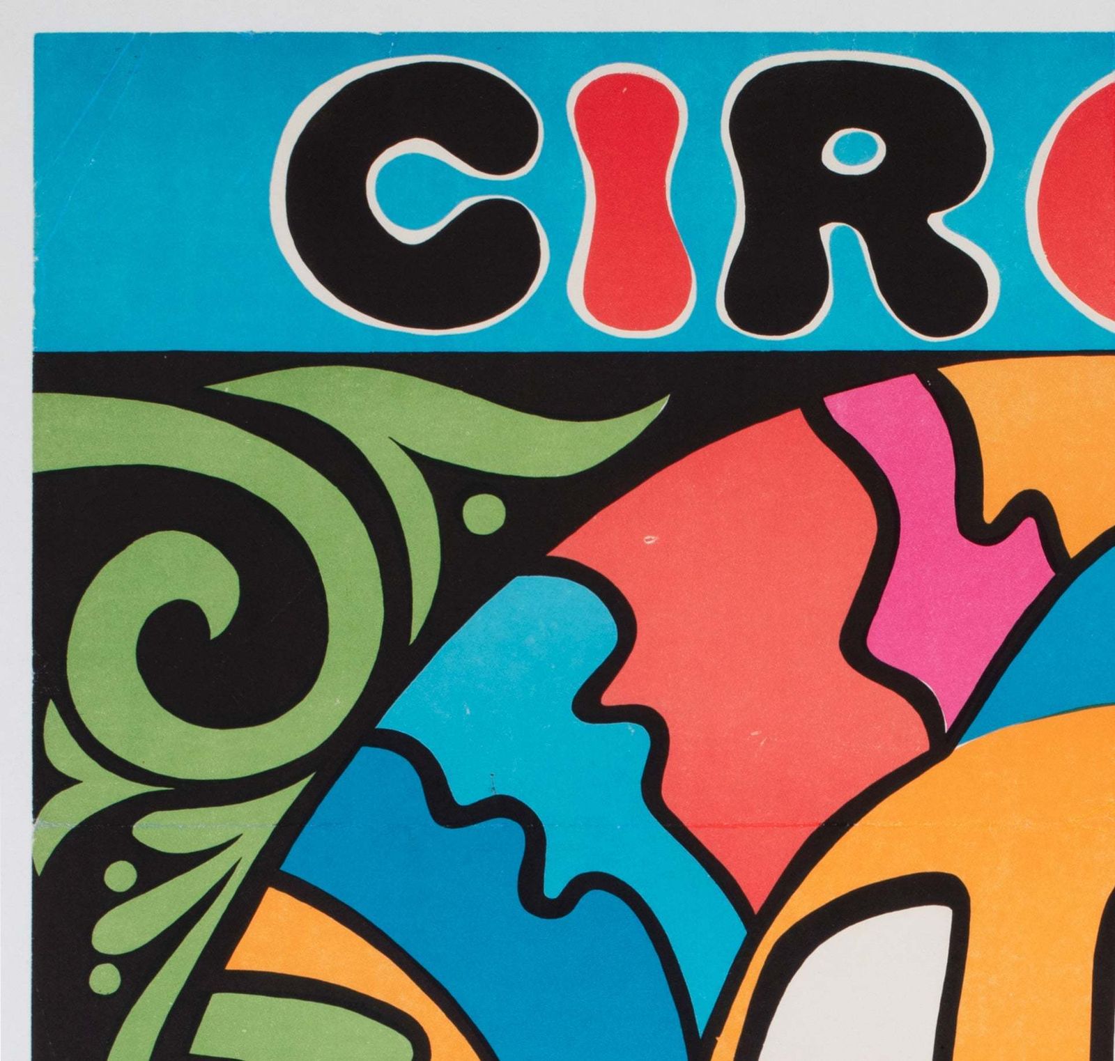Bucharest Clown 1974 Romanian Circus Poster, Cioca photo for sale