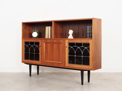 Teak Bookcase, Danish Design, 1970s, Production: Denmark photo Furniture