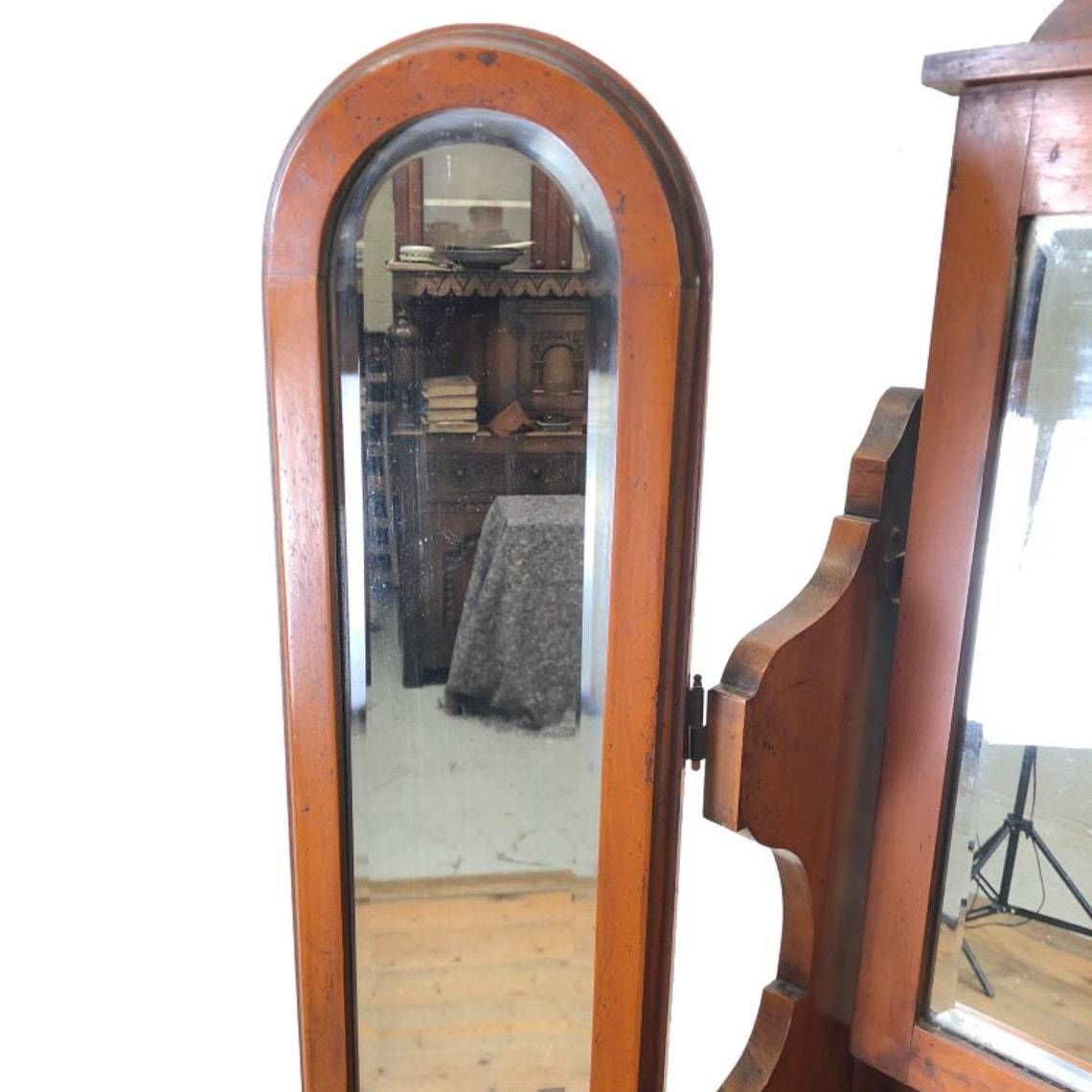 Antique Satin Walnut Dressing Table photo 350.0