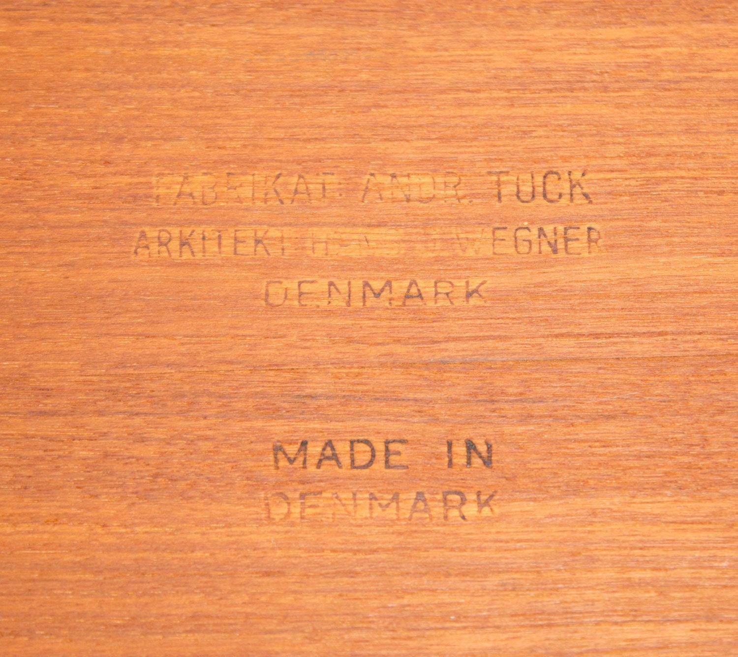Danish Teak At 12 Coffee Table By Hans Wegner For Andreas Tuck, 1960s photo buy
