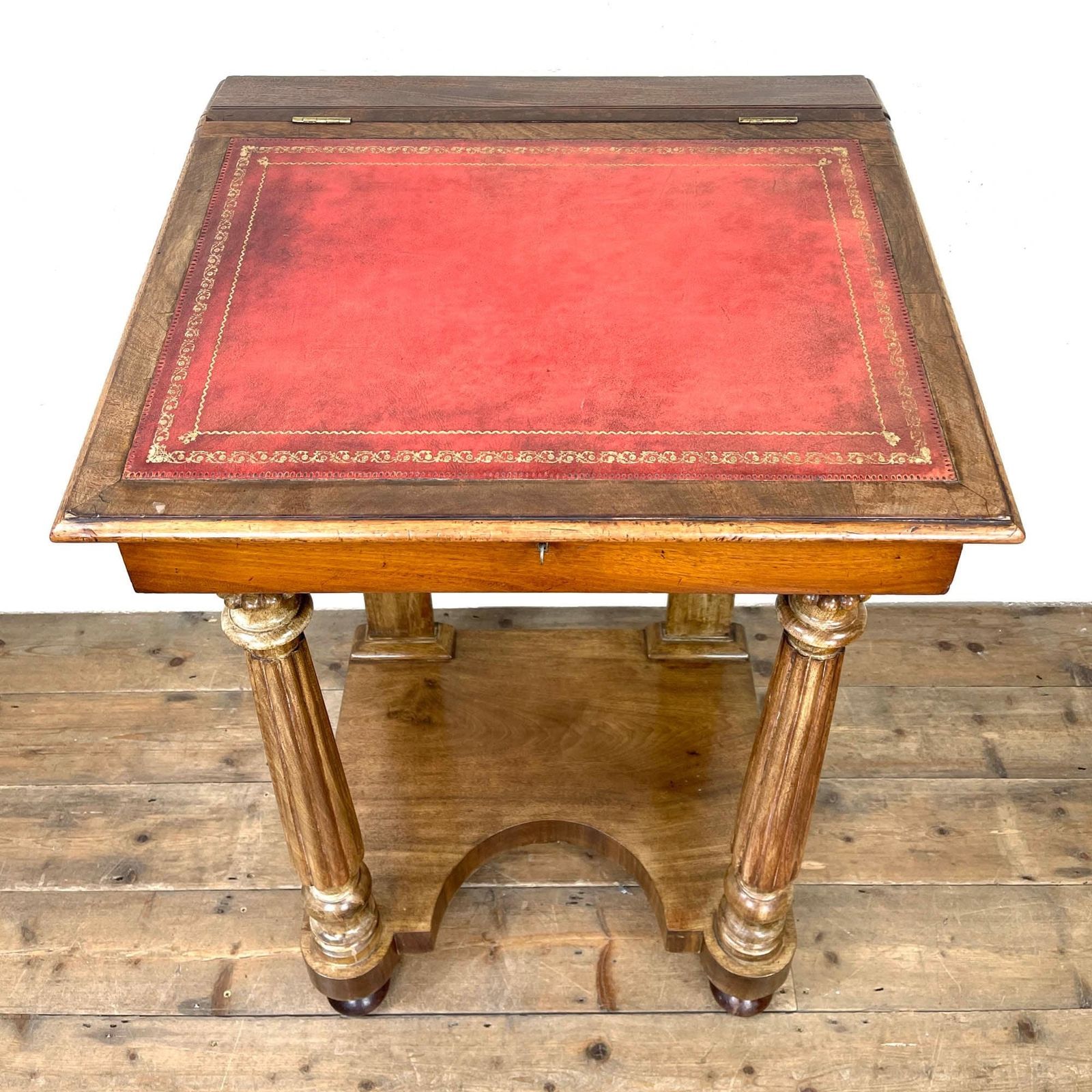 Antique Victorian Mahogany Davenport Writing Desk photo buy