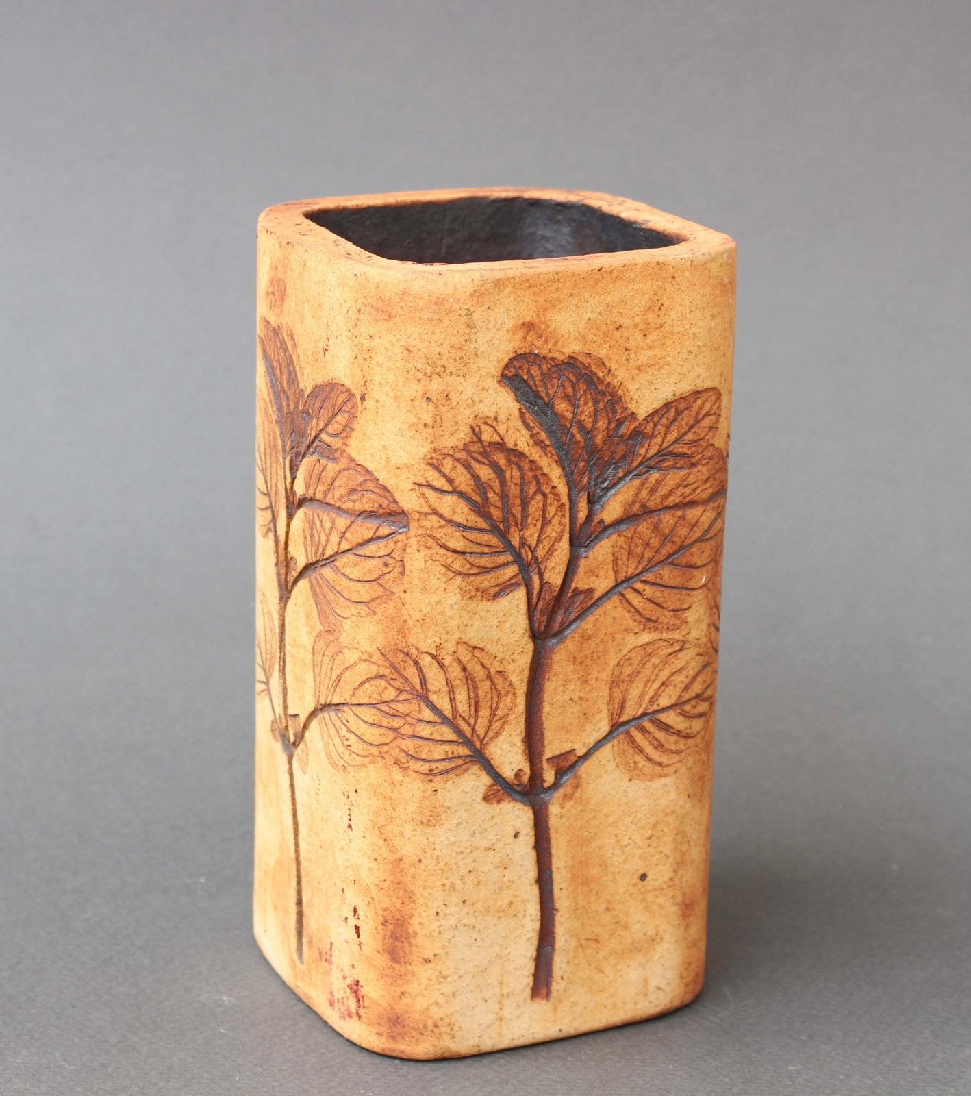 Vintage French Ceramic Vase By Raymonde Leduc (Circa 1970s)   Small photo 250.0