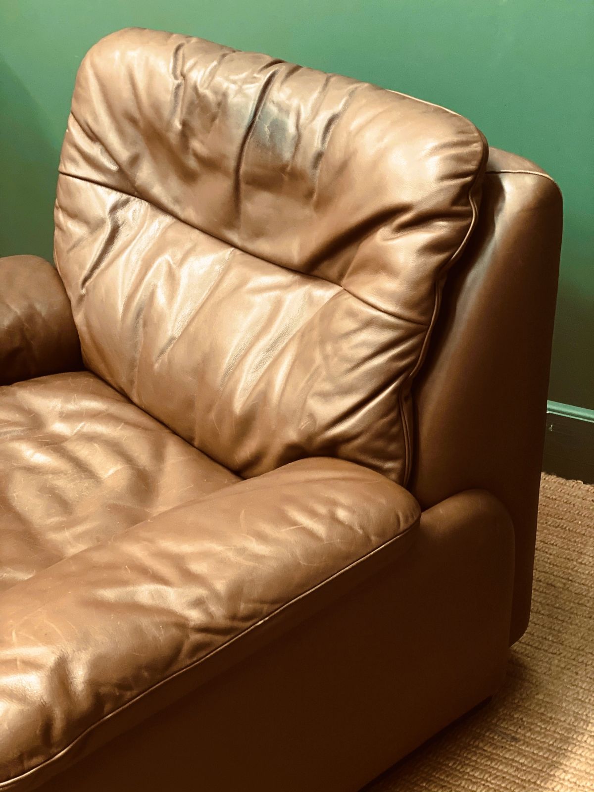 Pair Of De Sede Club Armchairs, Model Ds66 In Cognac Leather, Switzerland, 1978 By Carl Larsson photo Furniture