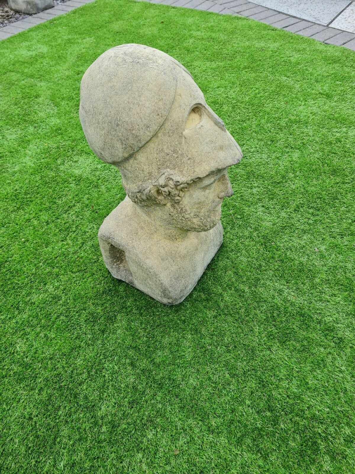 Pericles Greek Statesman !Garden Ornemant English Stone ( Delivery Available Via Our Own Specialist Courier Company 0195. photo Garden Decor