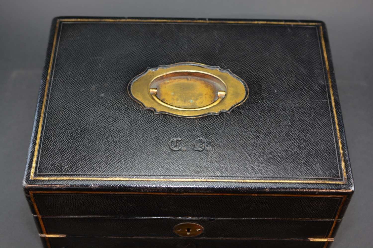 Victorian Writing Box By P&F Shafer Of 27 Piccadilly London photo vinterior