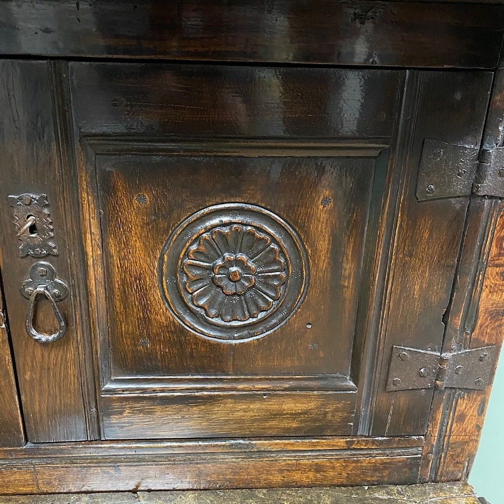 17th Century Period Oak Antique Court Cupboard photo 2250.0