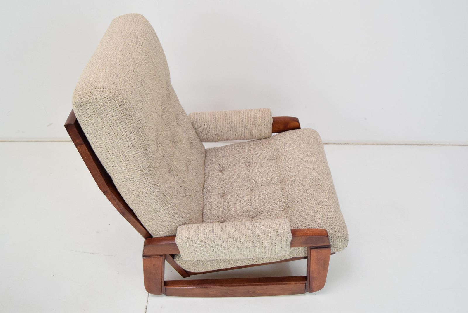 Pair Of Mid Century Design Rocking Armchairs,1980's. photo buy