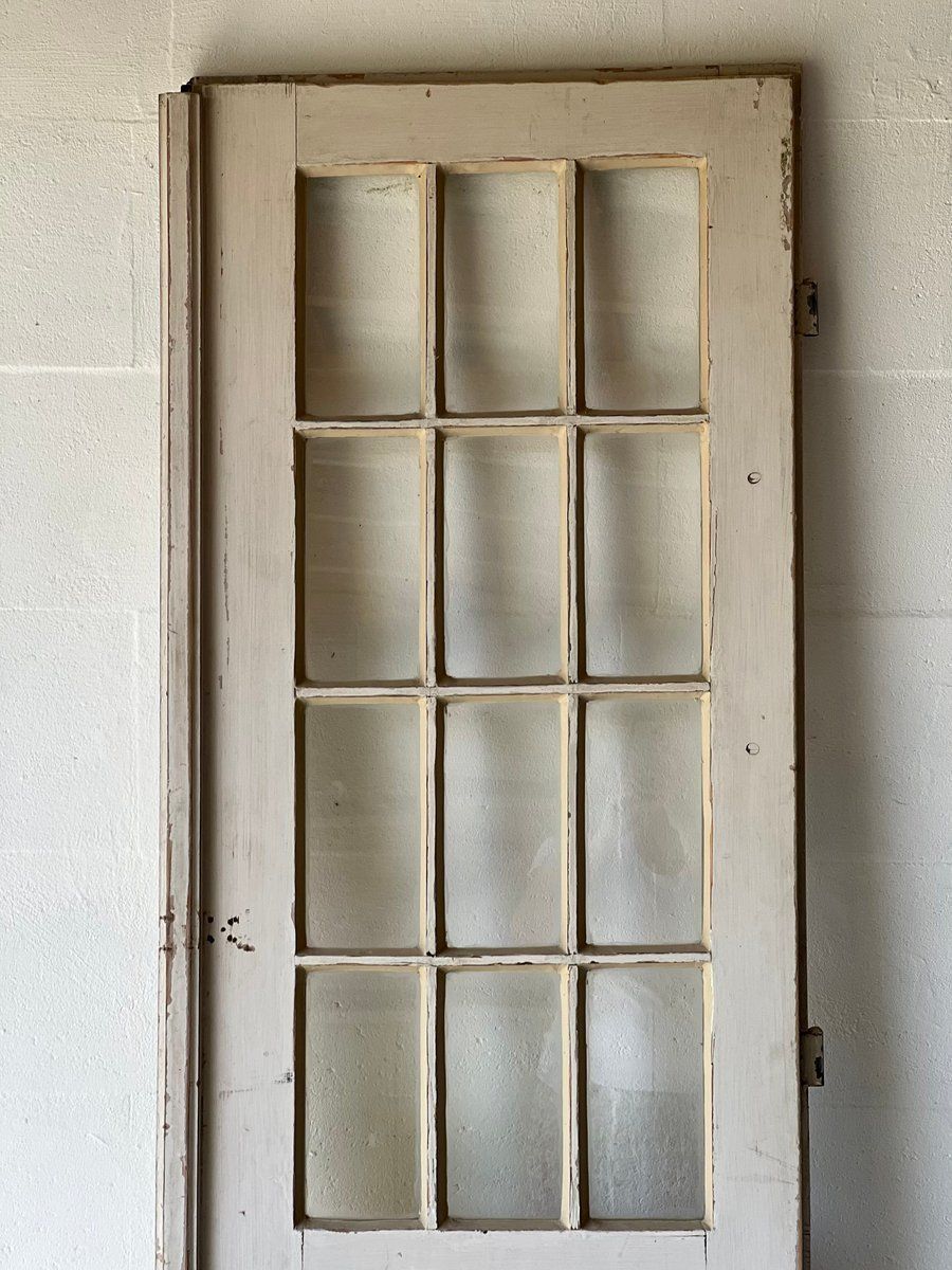 Antique Doors In Pine, Set Of 2 photo vintage