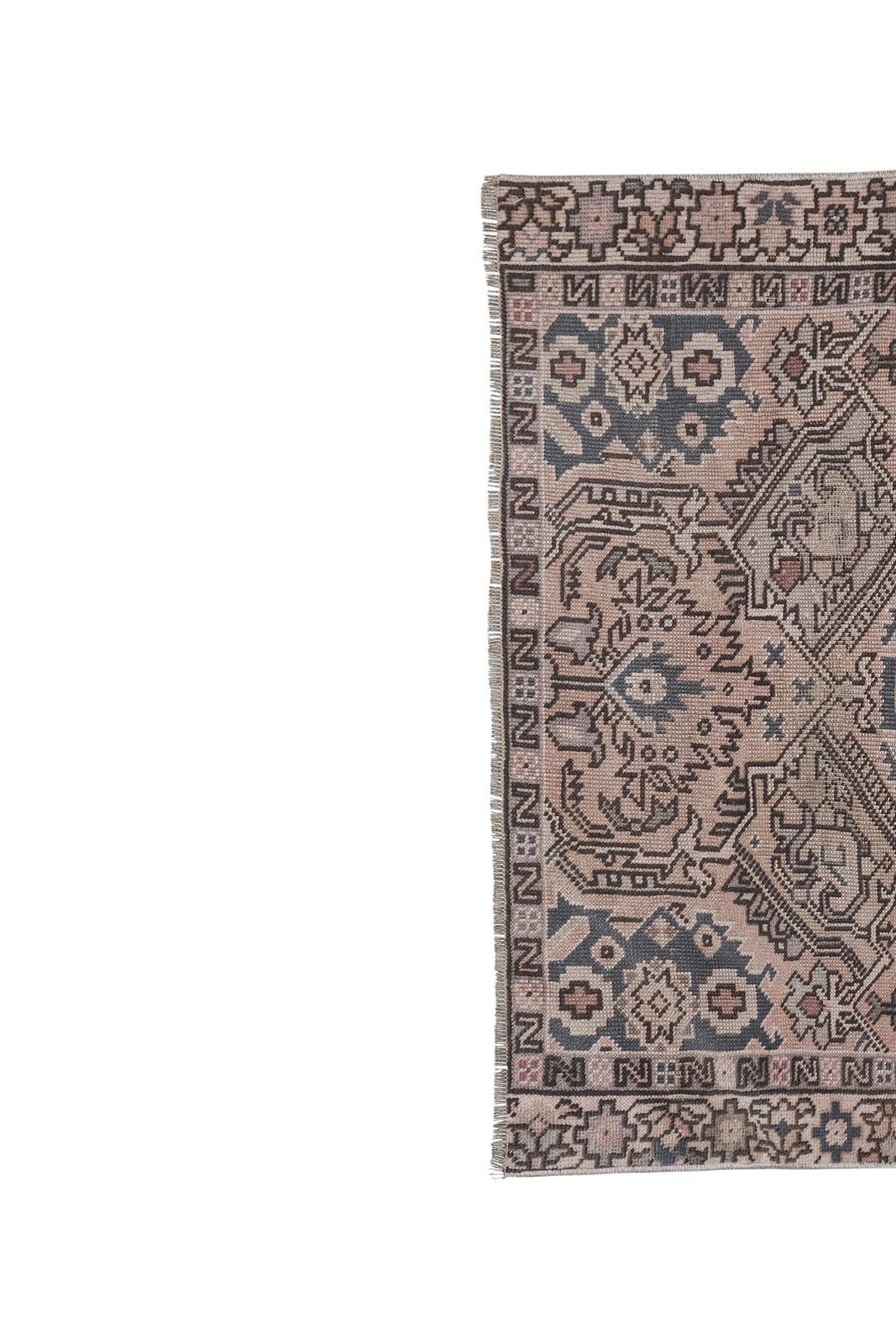 Vintage Caucasian Perpedil Rug 3'3'' X 4'6'' photo 755.0