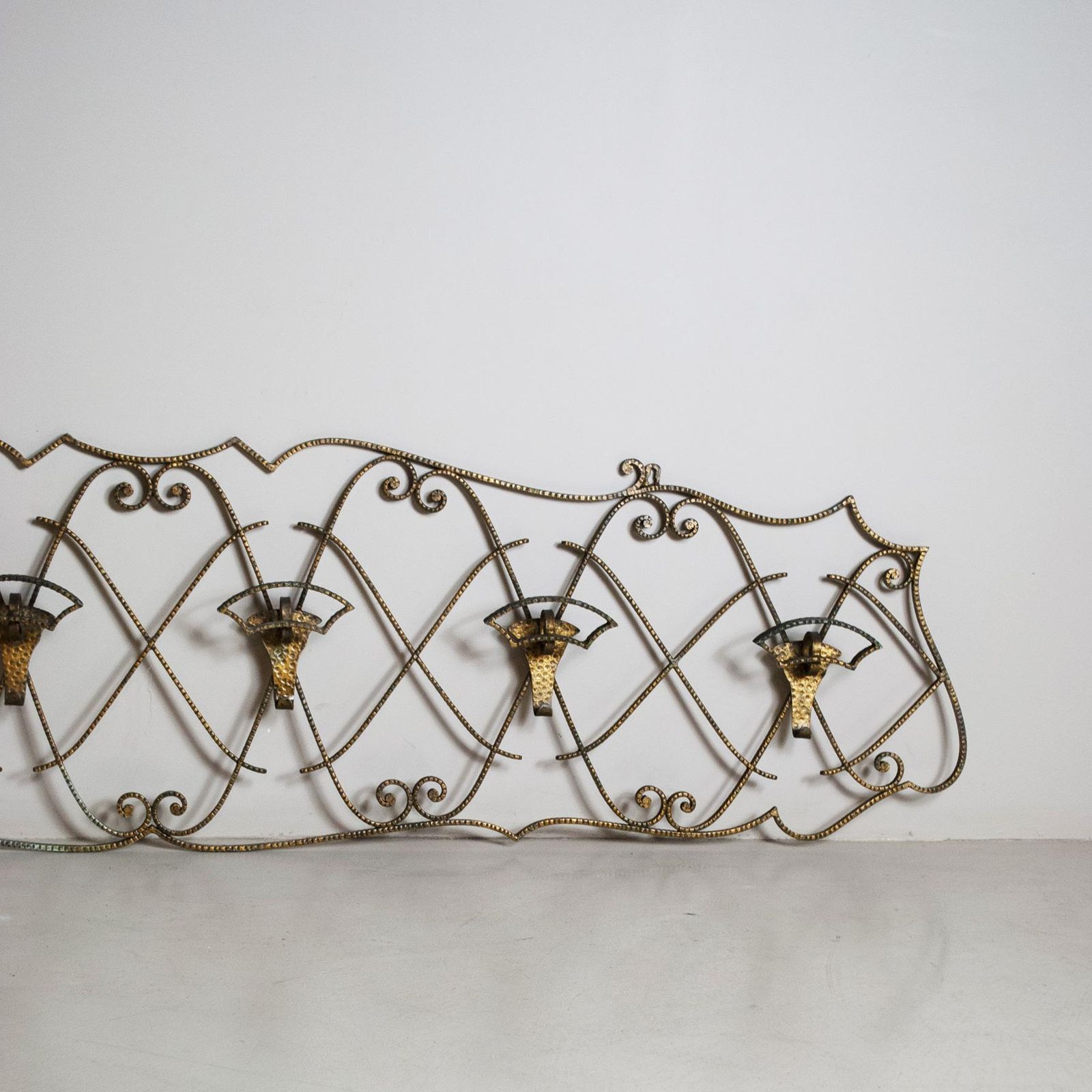 Pier Luigi Colli Iron Coat Rack, Late 1950s photo Furniture