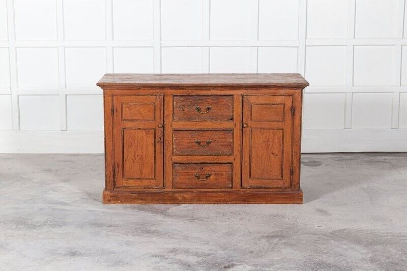 photo buy English Georgian Pine Country House Dresser Base