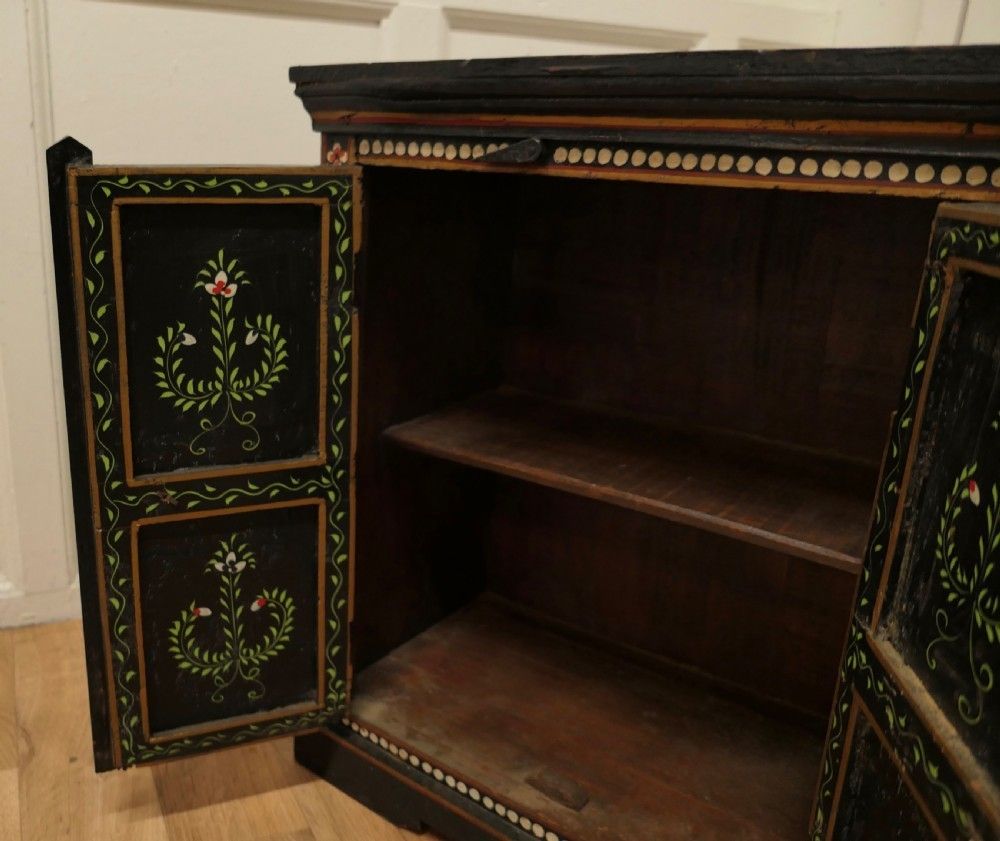 Indian Folk Art Painted Cupboard photo buy