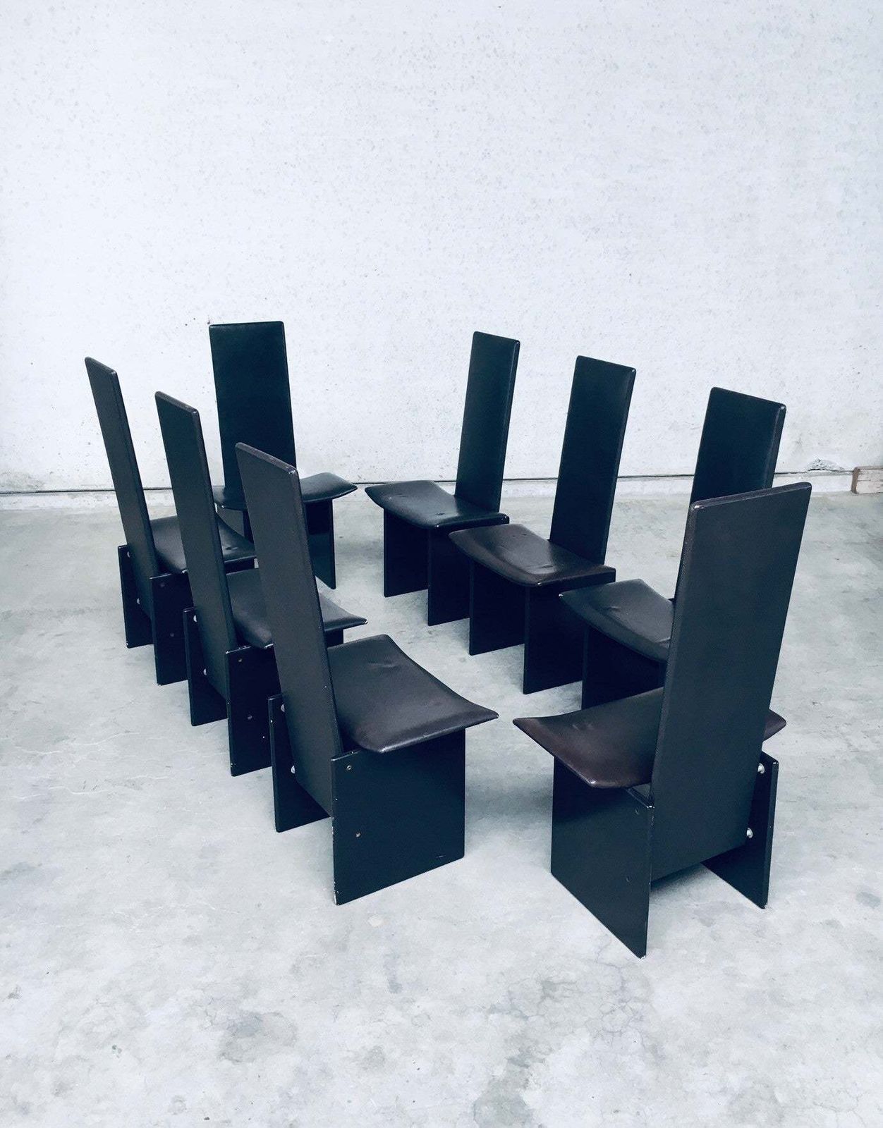 Postmodern Design Rennie Eetkamerstoelen, Set Van Kazuhide Takahama Voor Simon Gavina, Italië, Jaren 1980 photo buy