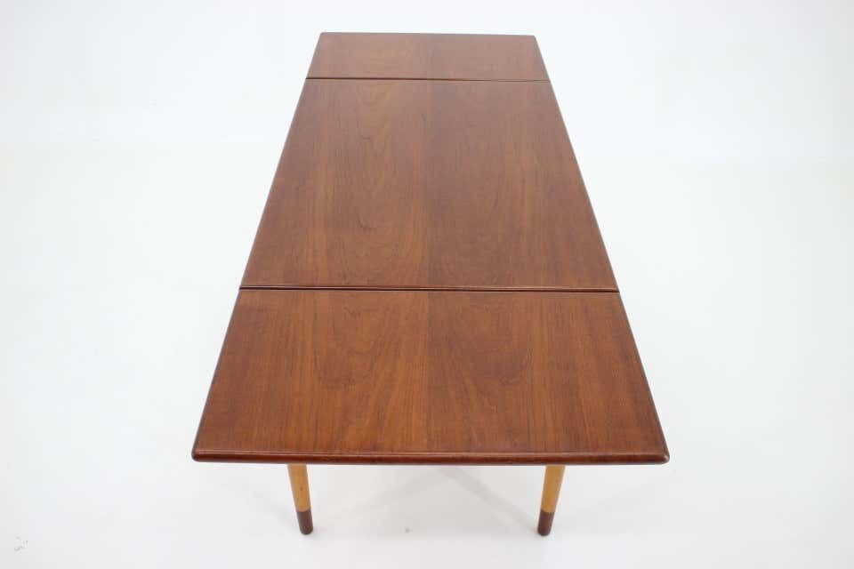 1960s Borge Mogensen Teak And Oak Coffee Table For Soborg Mobelfabric ,Denmark photo vinterior