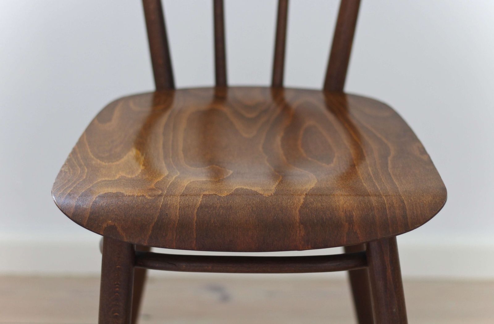 Furniture Set Of Four Dining Chairs From Tatra Nabytok, 1960s photo