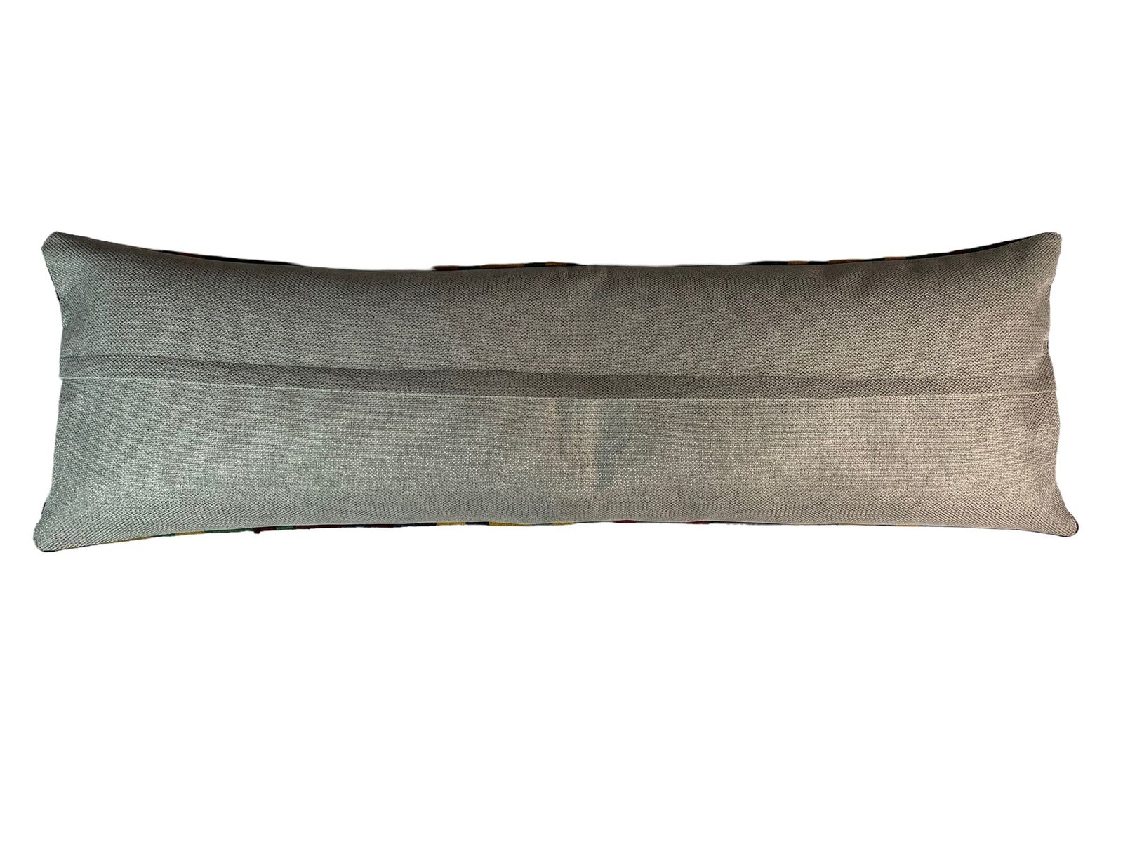 Einzigartige Kelim Kissen, Turkish Kilim Pillow, 16'×48' Pillow Cover, Sofa Pillow, Outdoor Pillow, Kilim Kissenhülle 120x40 Cm photo for sale