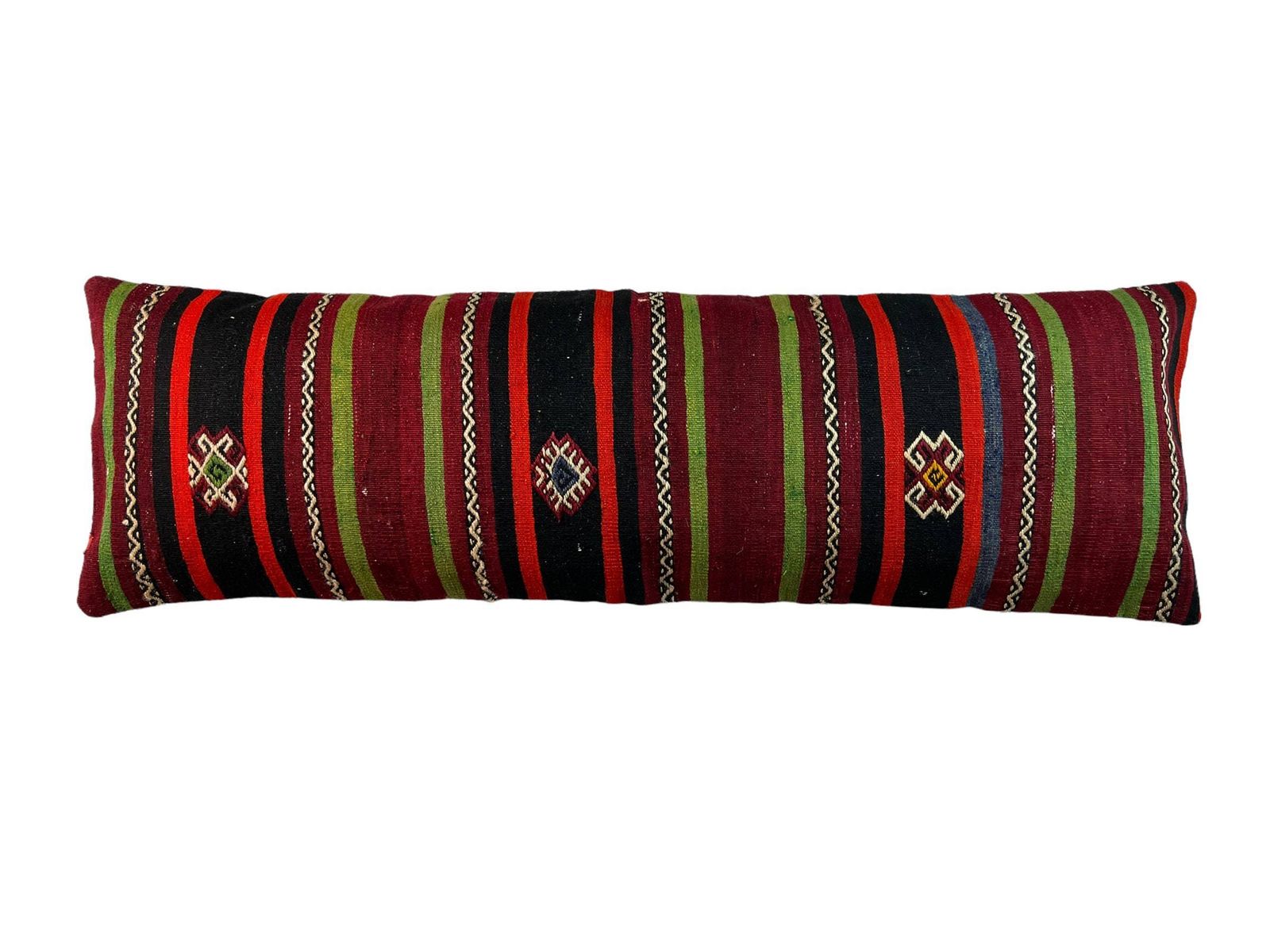Unique Kilim Pillows, Turkish Kilim Pillow, 16'×48' Pillow Cover, Sofa Pillow, Outdoor Pillow, Kilim Cushion Cover 120x40 Cm photo vinterior