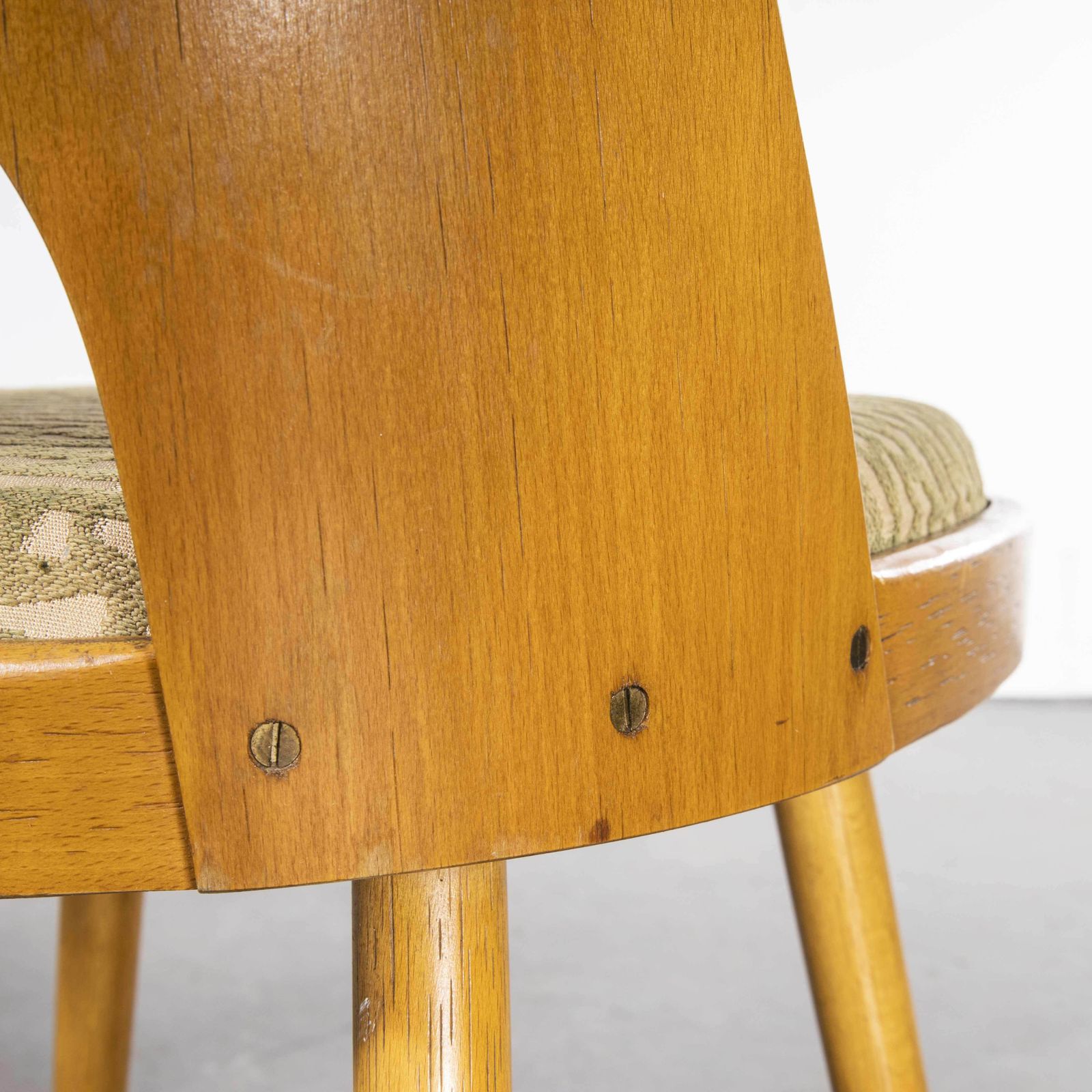 1164.0 1960’s Pair Of Upholstered Dining Chairs Oswald Haerdtl photo