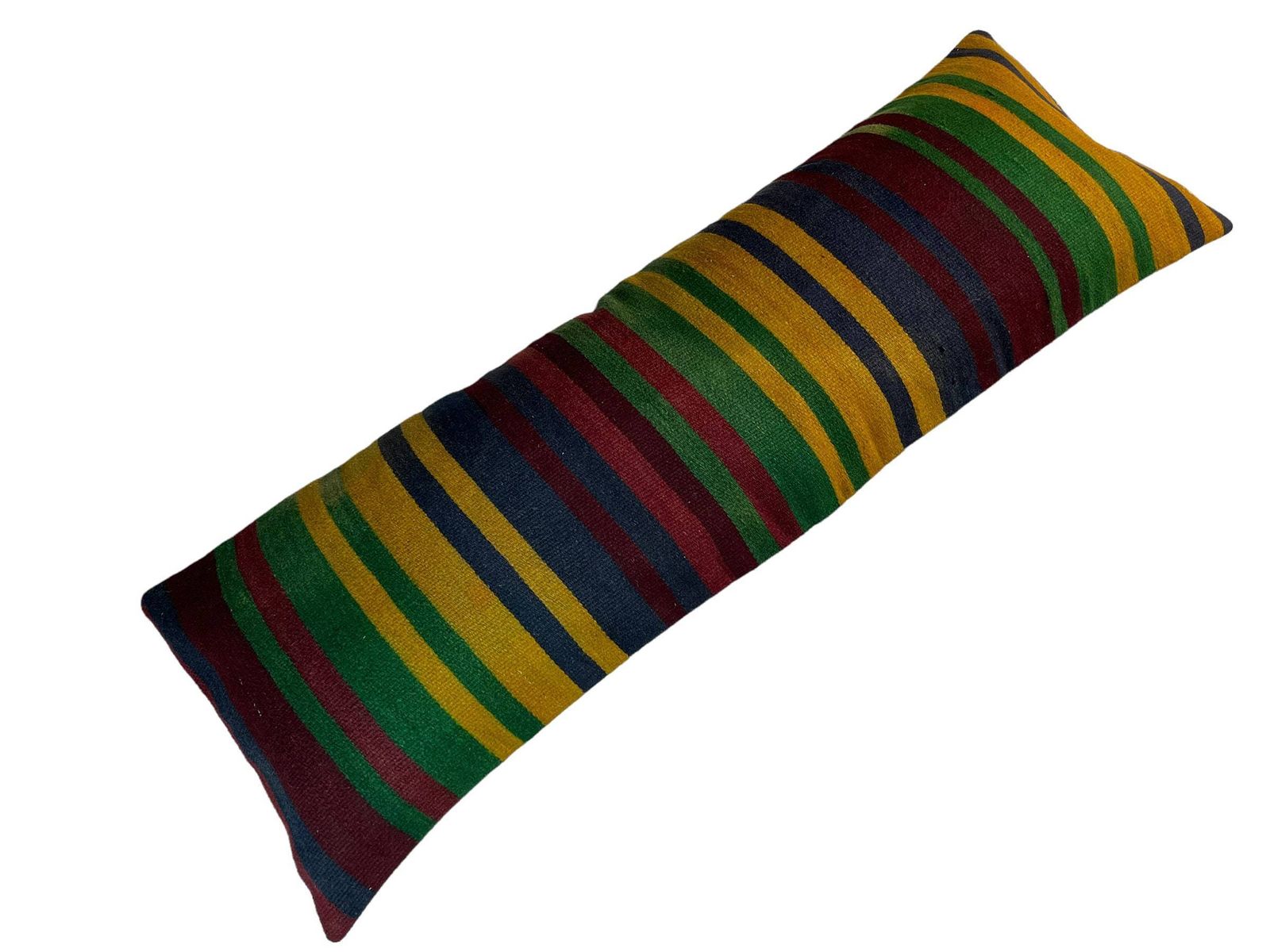 Einzigartige Kelim Kissen, Turkish Kilim Pillow, 16'×48' Pillow Cover, Sofa Pillow, Outdoor Pillow, Kilim Kissenhülle 120x40 Cm photo vinterior