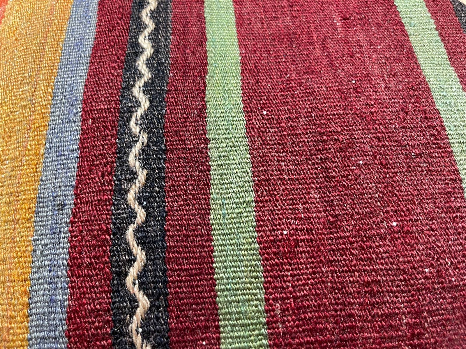 Einzigartige Kelim Kissen, Turkish Kilim Pillow, 16'×48' Pillow Cover, Sofa Pillow, Outdoor Pillow, Kilim Kissenhülle 120x40 Cm photo Textiles