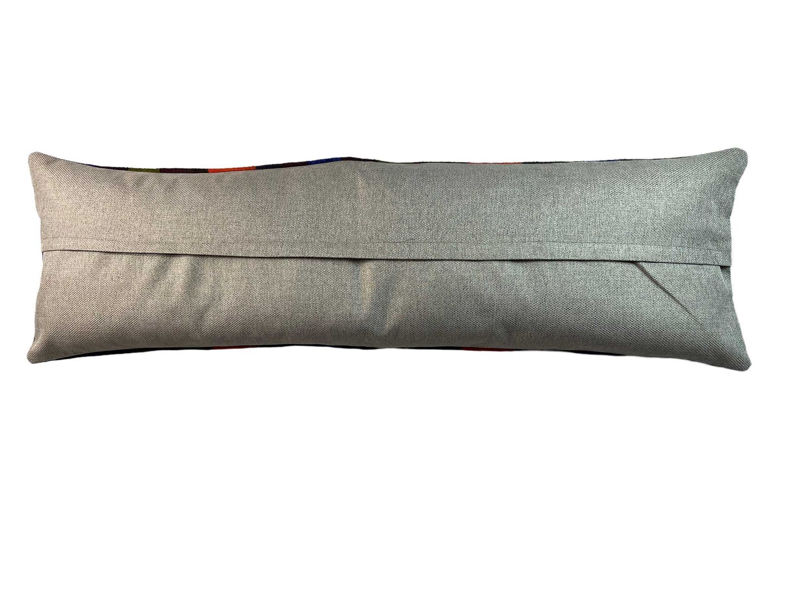 Einzigartige Kelim Kissen, Turkish Kilim Pillow, 16'×48' Pillow Cover, Sofa Pillow, Outdoor Pillow, Kilim Kissenhülle 120x40 Cm photo furniture