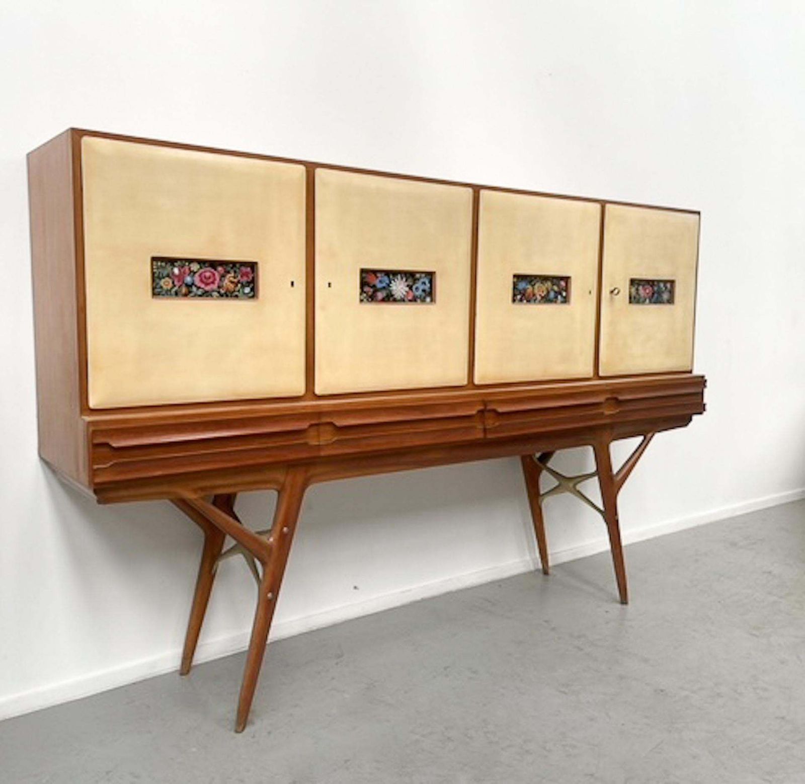 Mid Century Modern Italian Sideboard Attributed To Ico Parisi, Italy, 1960s photo for sale